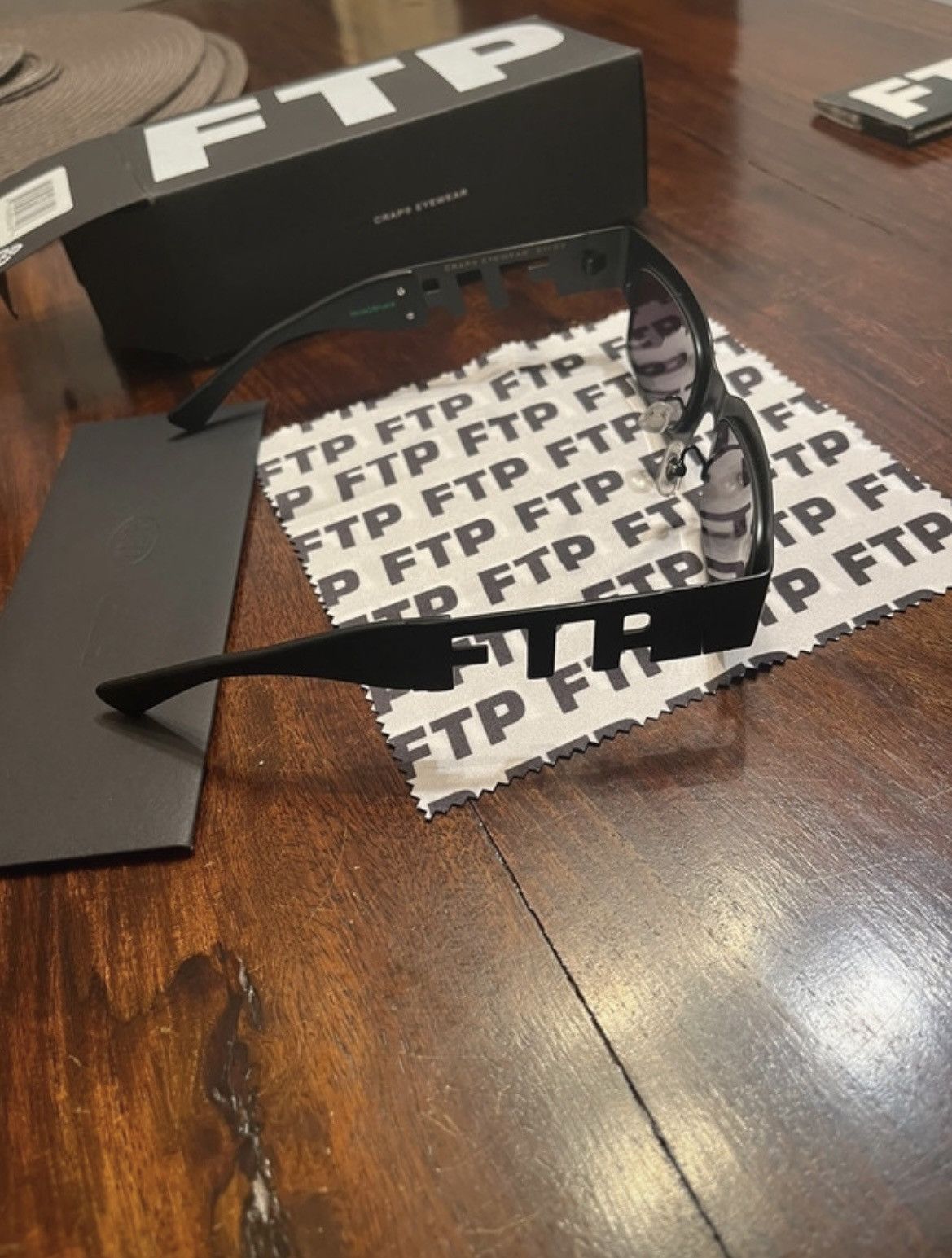 FUCT × Fuck The Population FTP x Crap eyewear Steel sunglasses MATTE BLACK Size ONE SIZE - 4 Thumbnail