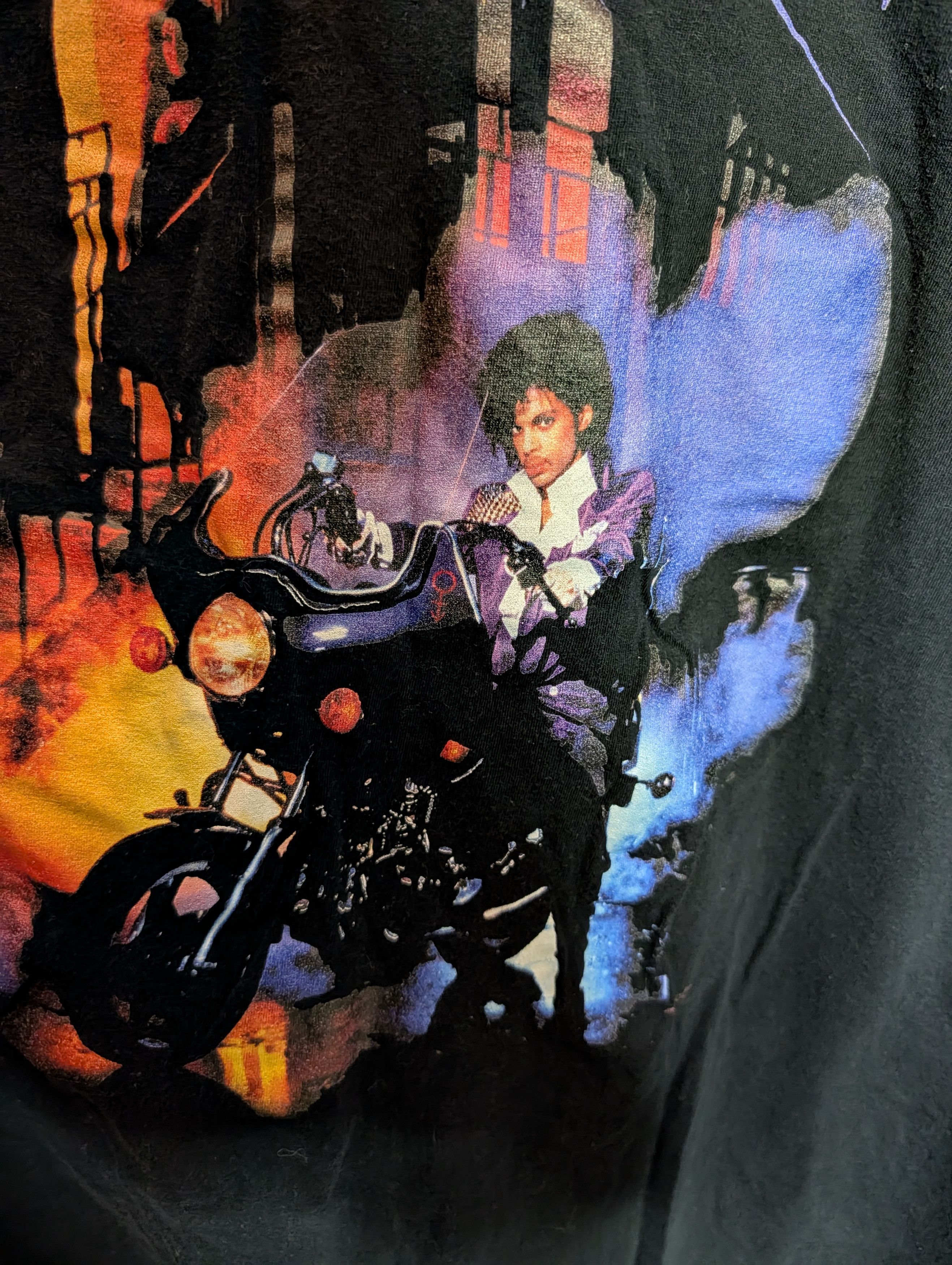 Prince The Prince Estate Official Approved Purple Rain Graphic Tee Size US L / EU 52-54 / 3 - 4 Thumbnail