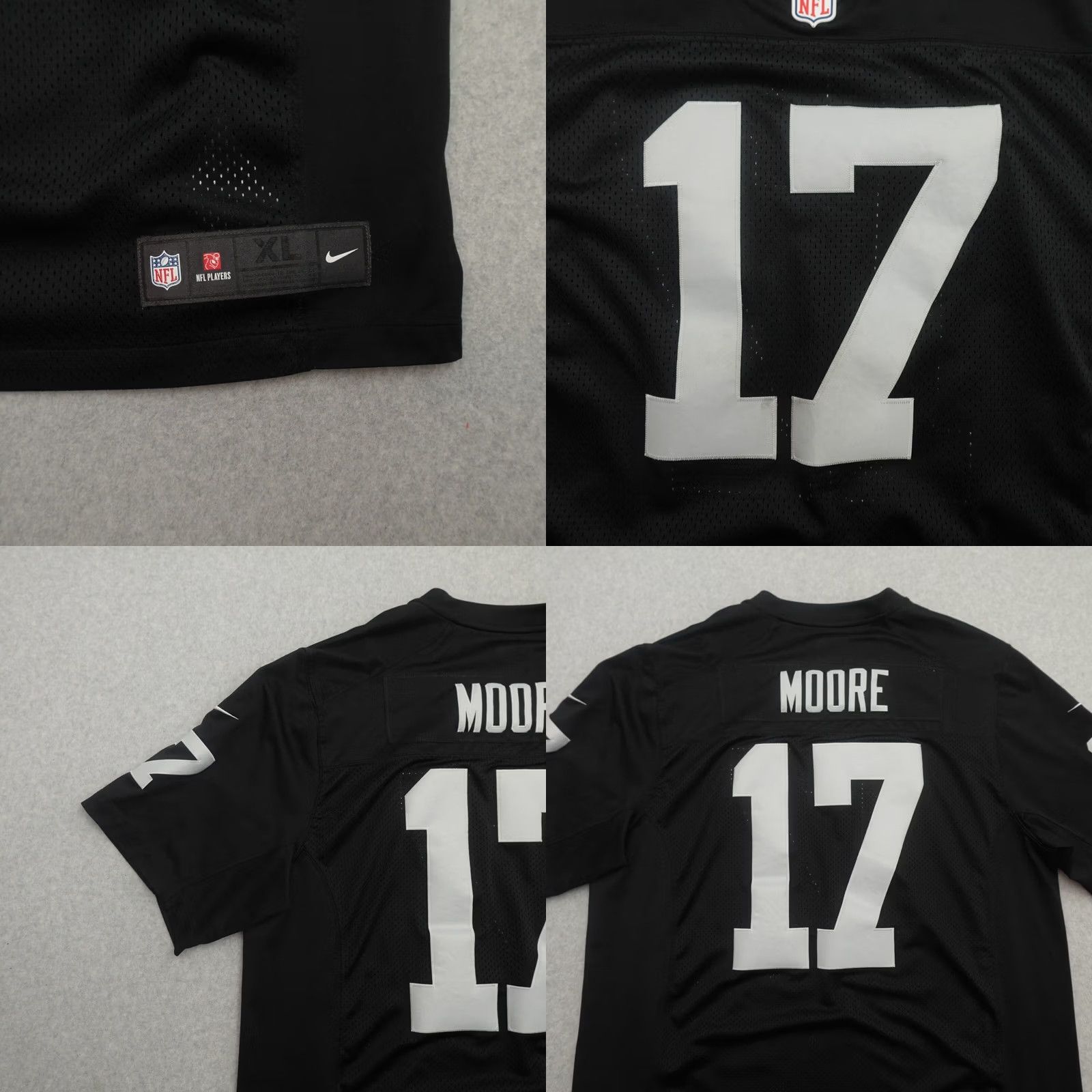 Nike NIKE NFL Oakland Raiders XL (24X31) American Football Shirt Jersey Men XS? (Original) Size US XL / EU 56 / 4 - 8 Thumbnail