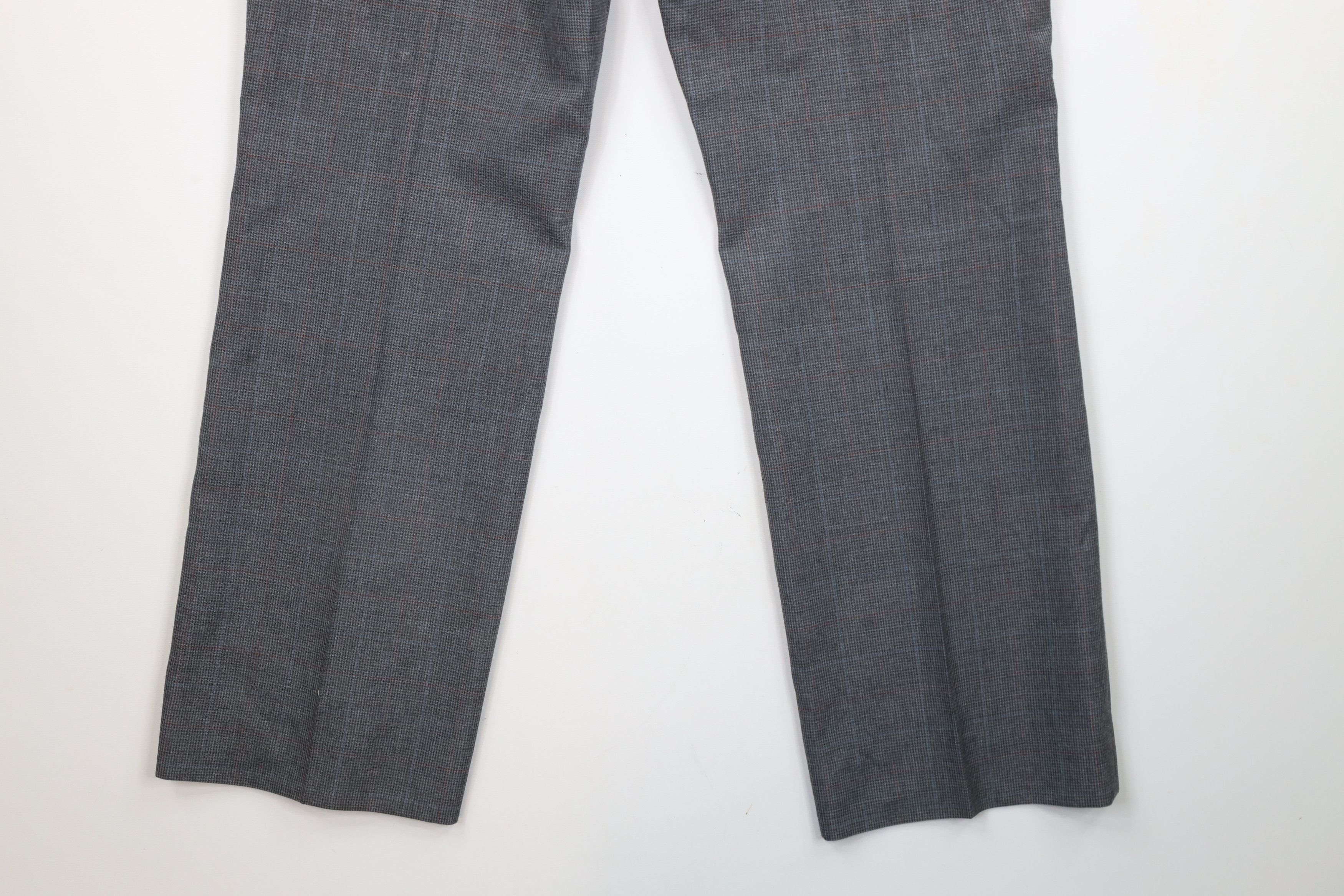 Vintage Vintage 70s Streetwear Houndstooth Bell Bottoms Pants USA Size US 36 / EU 52 - 11 Thumbnail