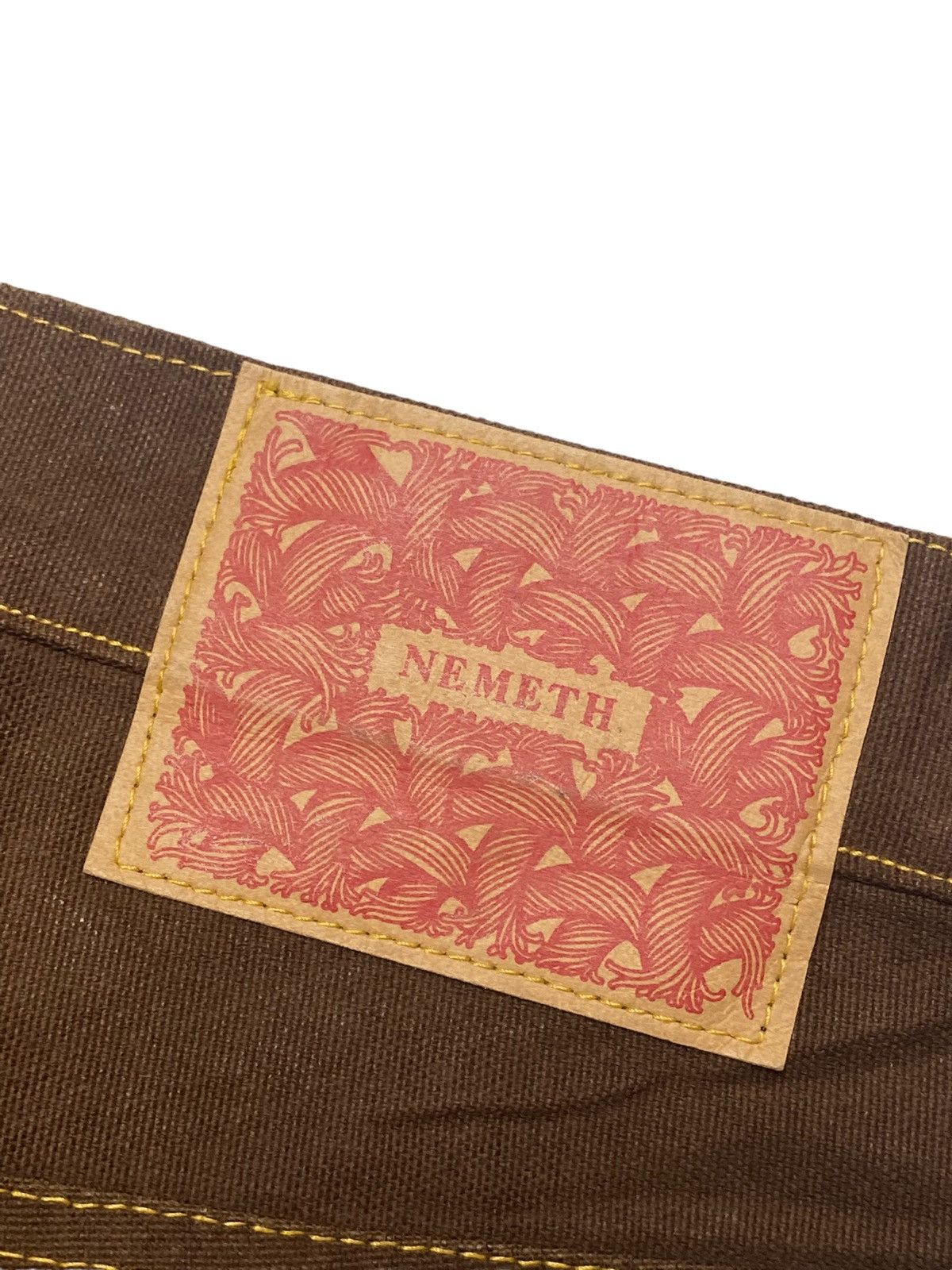 Christopher Nemeth 2000s Christopher Nemeth Wool Knitted Heavyweight Canvas Size US 28 / EU 44 - 11 Thumbnail