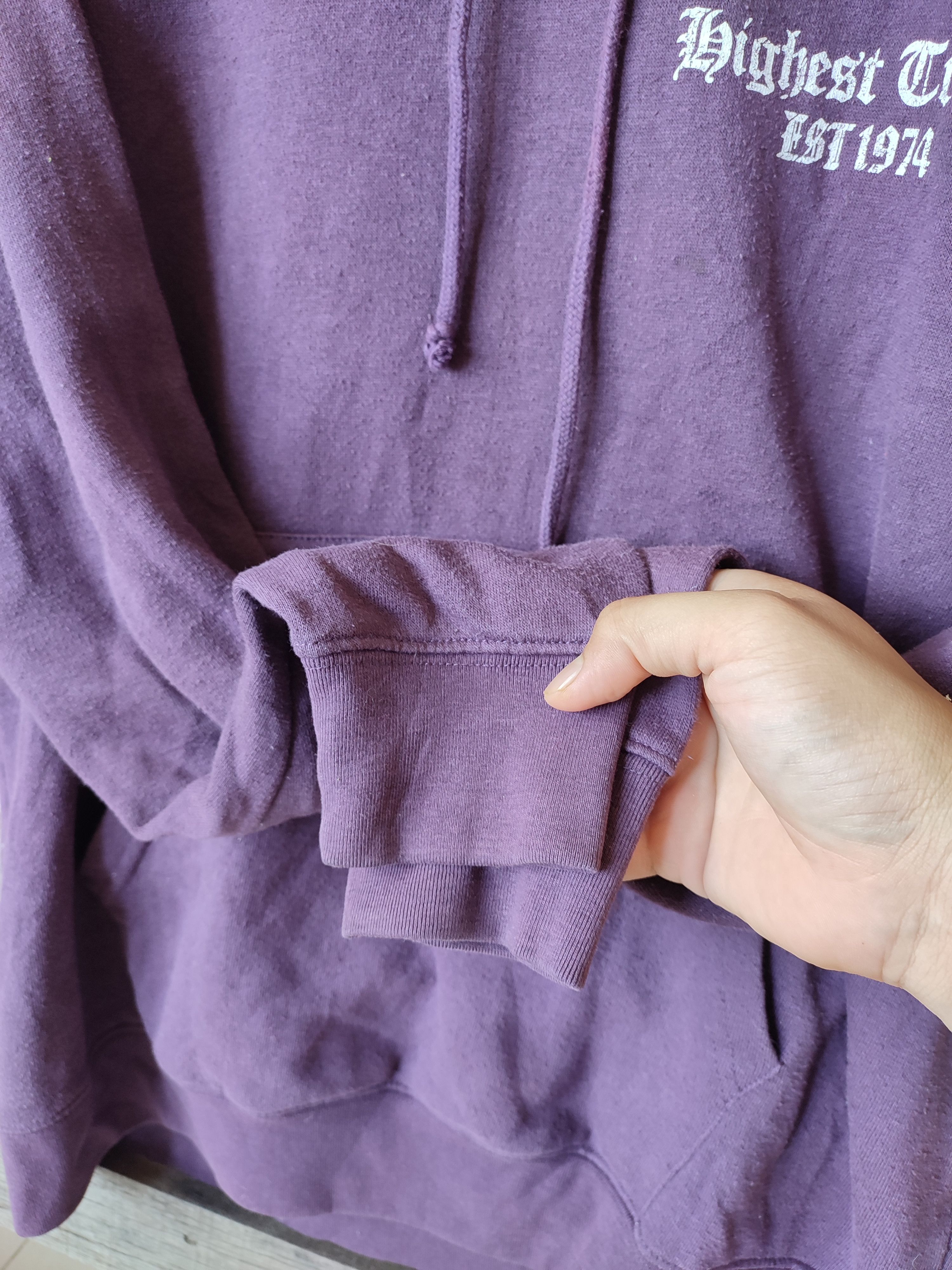 If Six Was Nine × Japanese Brand × Vintage VINTAGE BIGHEST CRUMP CROSSBONE HOODIE Size US L / EU 52-54 / 3 - 9 Thumbnail