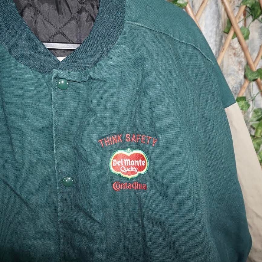 Vintage XL - Vintage / Y2K DelMonte Food Co Employee's Bomber Jacket Size US XL / EU 56 / 4 - 3 Thumbnail