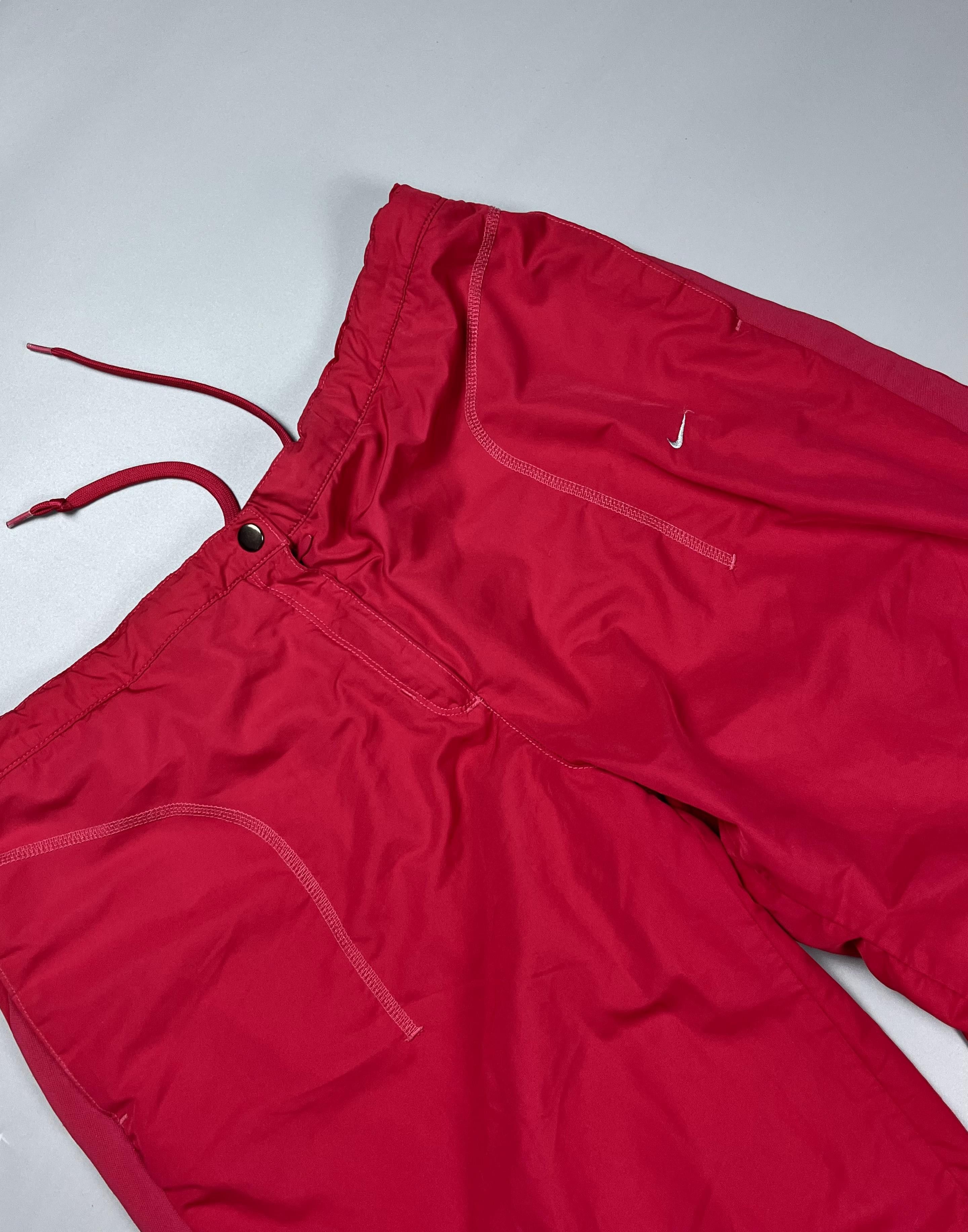 Nike NIKE VINTAGE PINK BAGGY TRACK PANTS Size US 32 / EU 48 - 3 Thumbnail