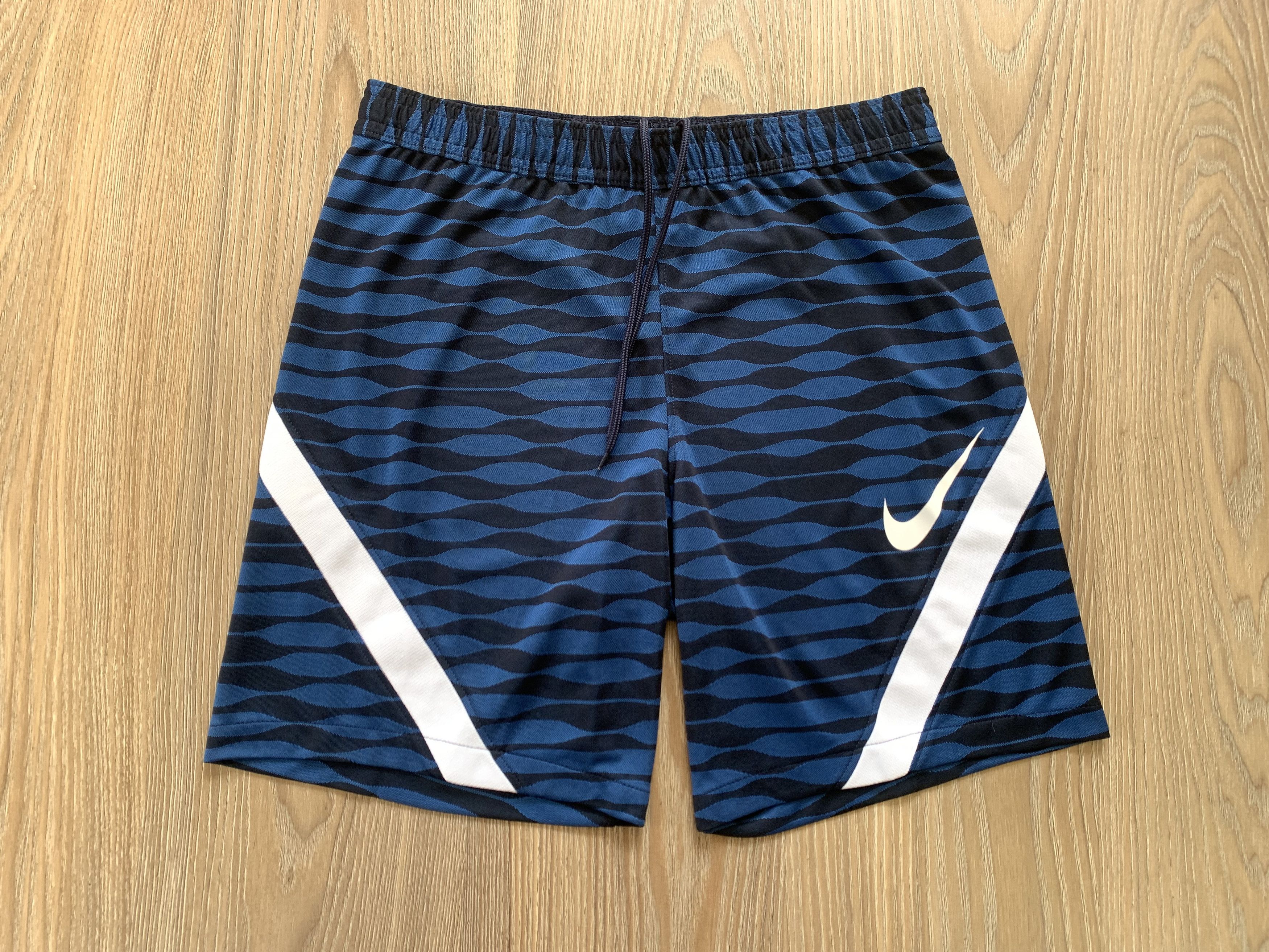 Nike Mens Nike Strike 21 Knit Blue Training Shorts Size US 31 - 2 Thumbnail
