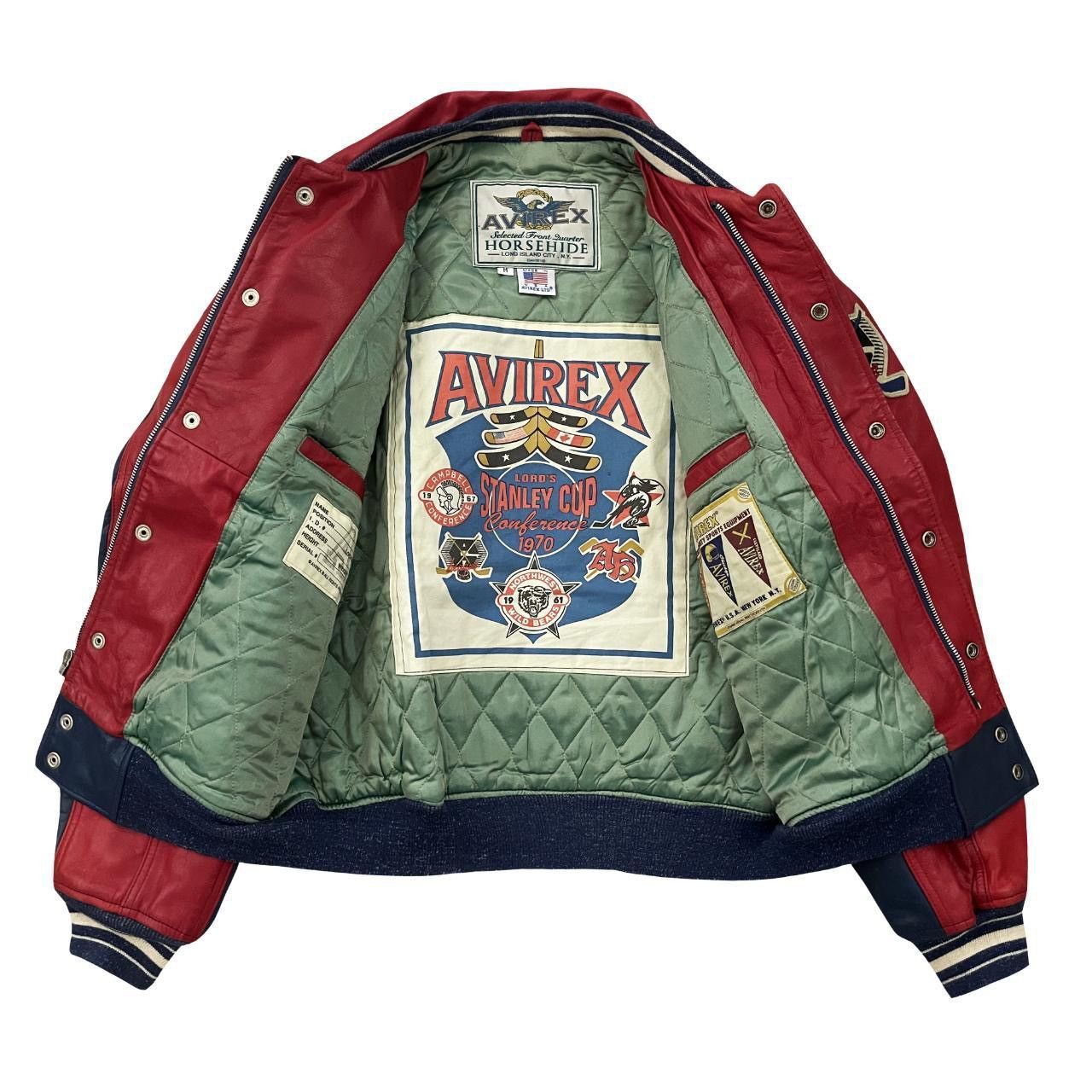 Avirex Avirex Leather Varsity Jacket Size US M / EU 48-50 / 2 - 8 Thumbnail