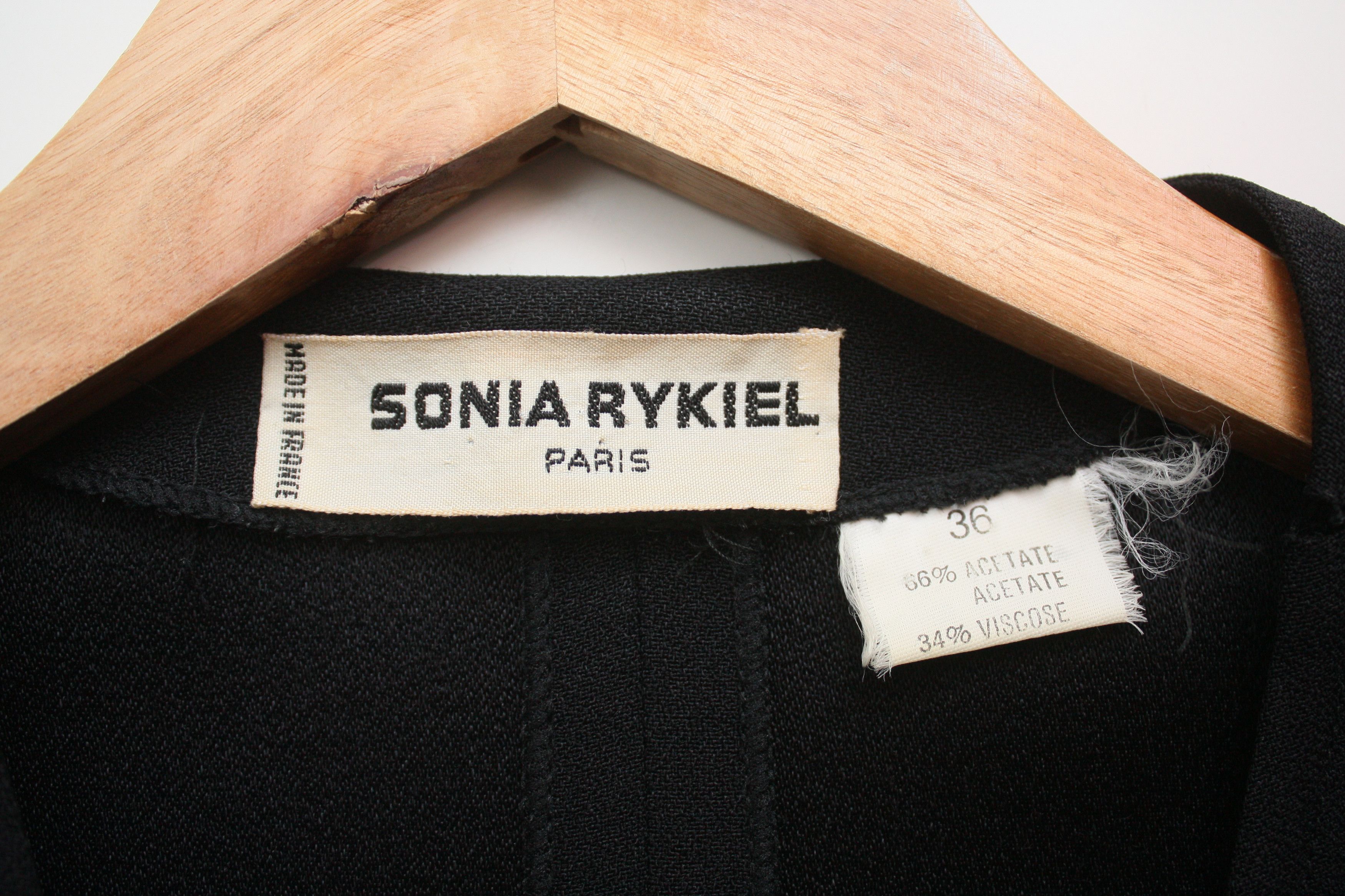 Sonia Rykiel Sonia Rykiel Vintage Lightweight Blazer 36 Made In France Size XS / US 0-2 / IT 36-38 - 4 Thumbnail
