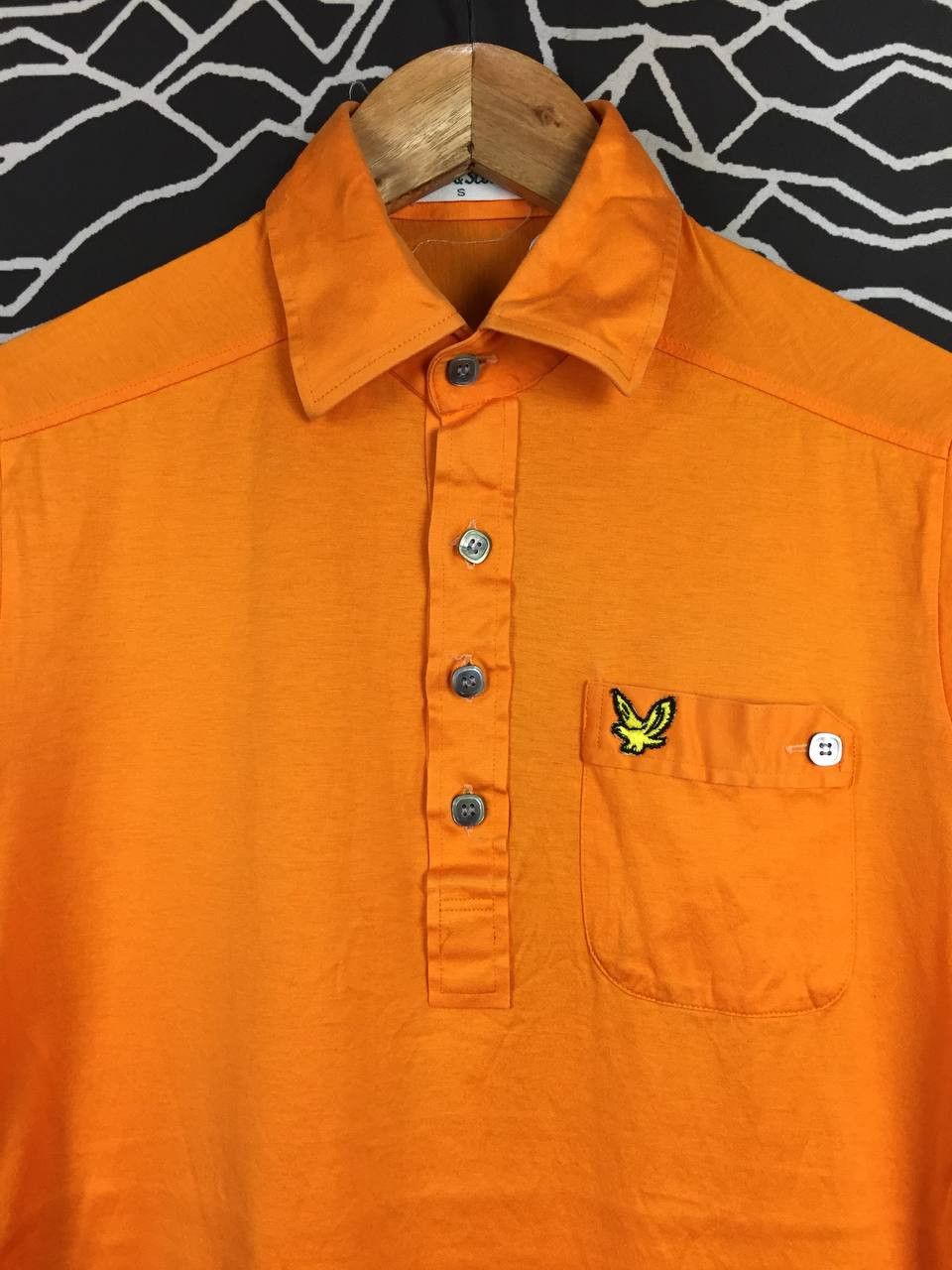 Lyle & Scott Vtg Lyle & Scott Retro 80s Terrace Wear Pocket Polo Shirt Size US XS / EU 42 / 0 - 3 Thumbnail