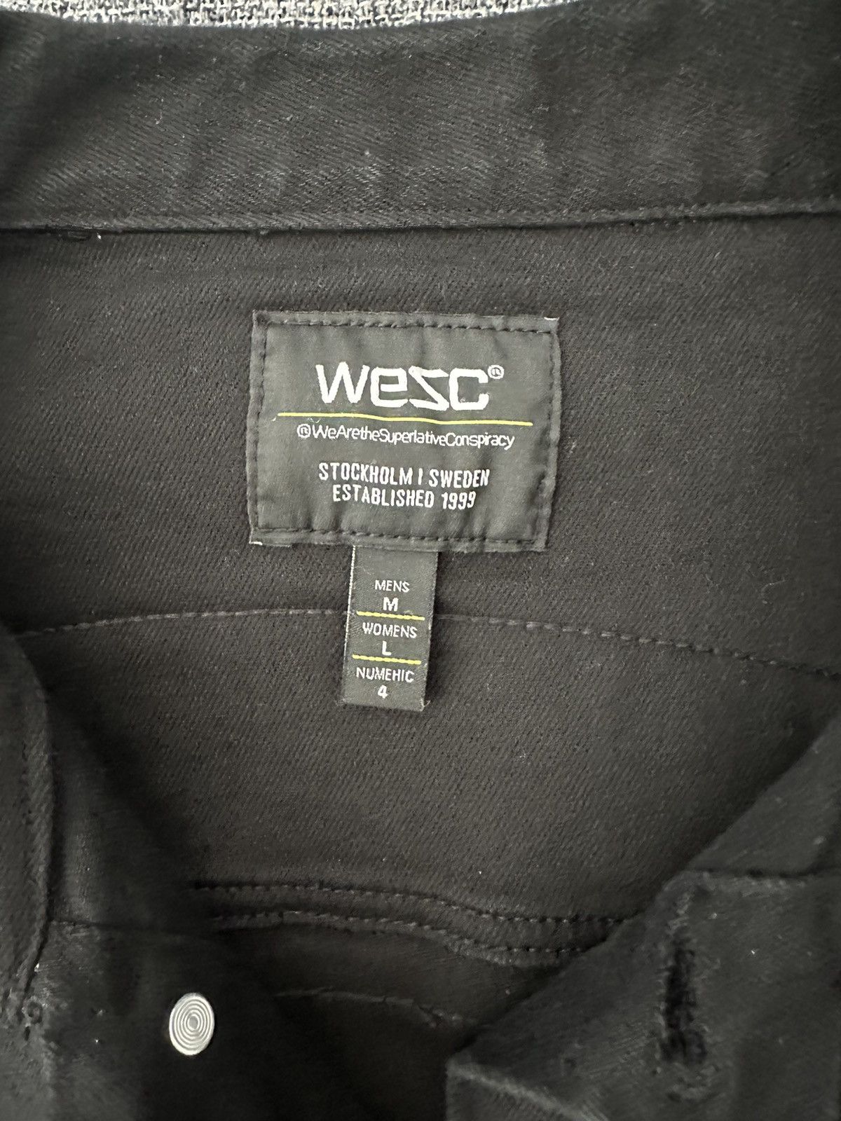 WeSC WeSC Once Bitten Denim Jacket Size US L / EU 52-54 / 3 - 3 Thumbnail