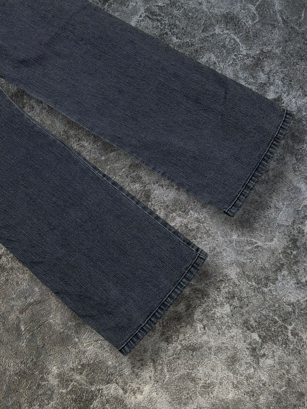 Designer × Japanese Brand × Vintage Vintage Japan Designer 90’s Smile Land Lace Flared Denim Size US 32 / EU 48 - 7 Thumbnail