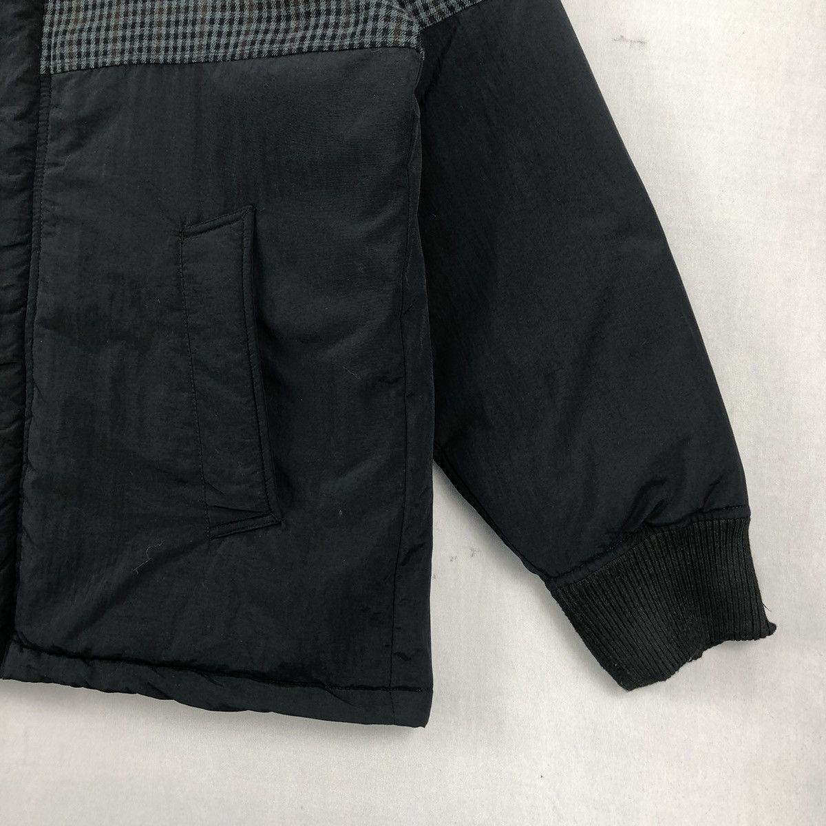 Takeo Kikuchi The Shop TK Checkered Gorpcore Hoodie Puffer Jacket Size US L / EU 52-54 / 3 - 3 Thumbnail