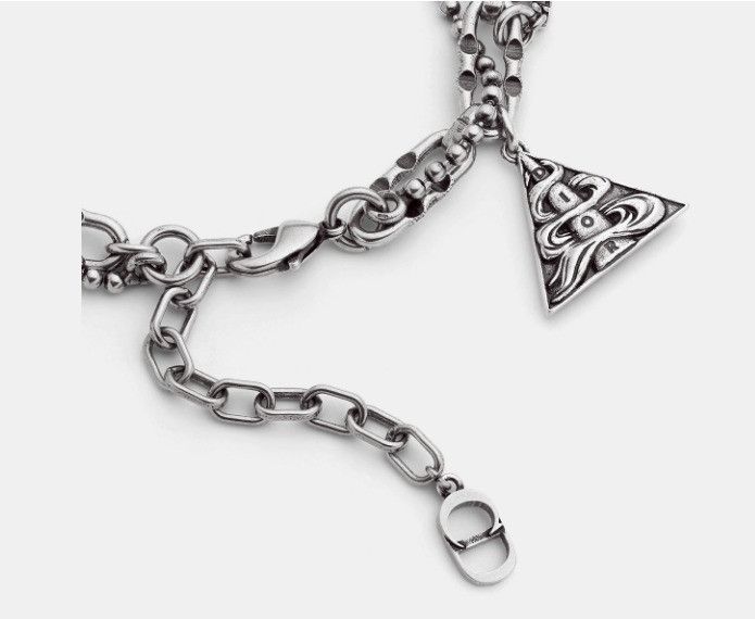 Dior o1w1db11124 Size: OS / Finish Brass Bracelet in Silve Size ONE SIZE - 4 Thumbnail