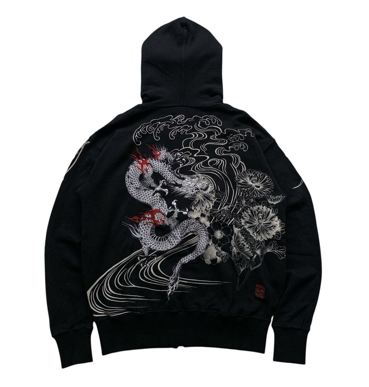 Karakuri Tamashii Karakuri Tamashii Sukajan Devil Dragon Embroidery Zip Hoodie Size US M / EU 48-50 / 2 - 11 Thumbnail
