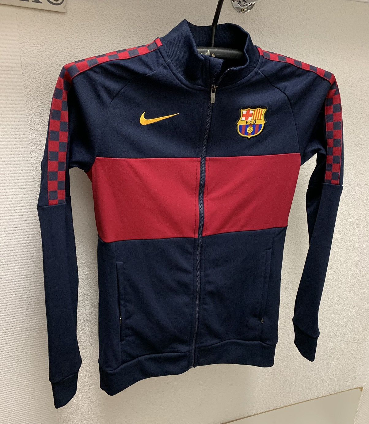 Nike Barcelona Nike soccer bomber S sz Size US S / EU 44-46 / 1 - 1 Thumbnail