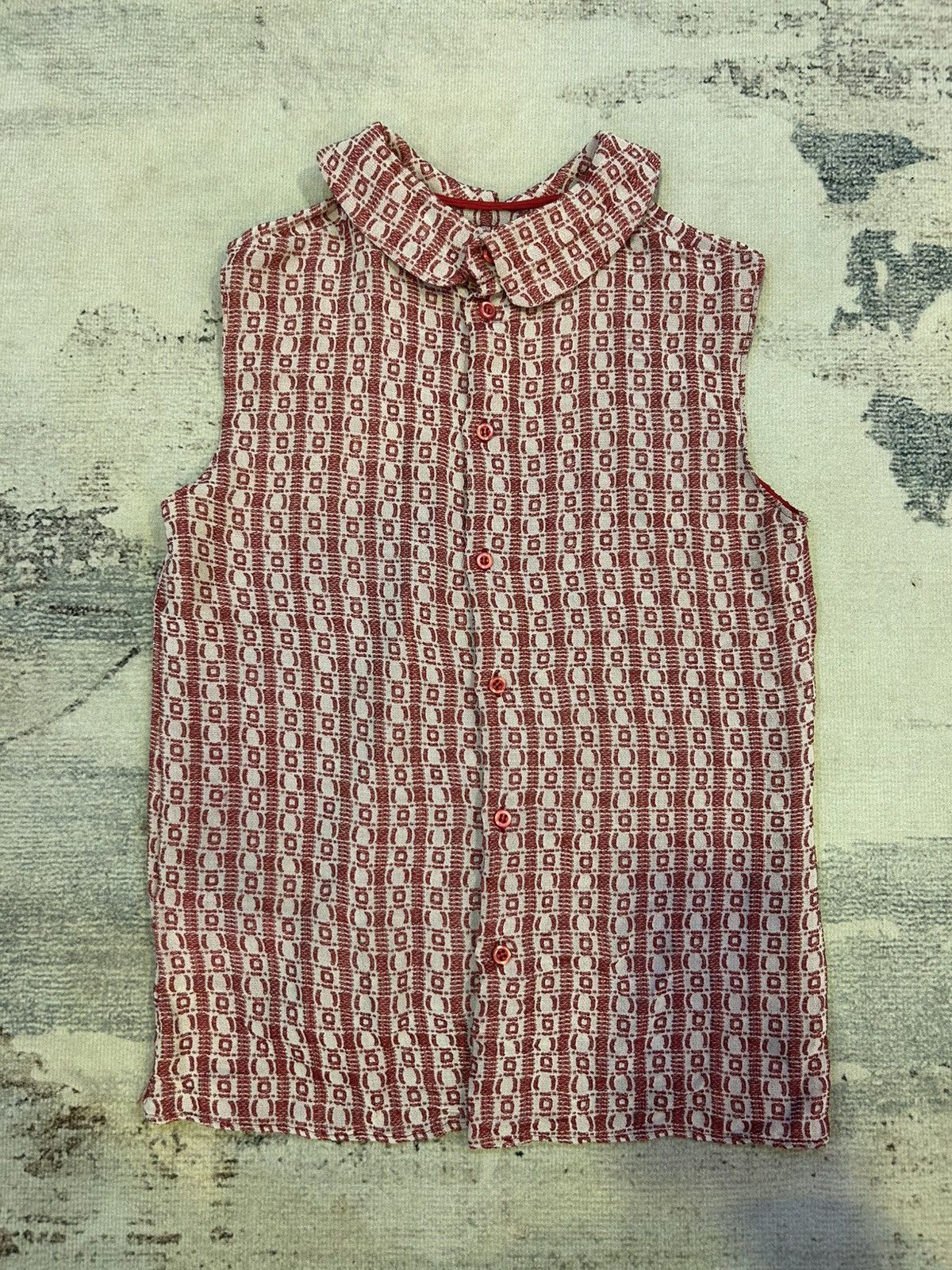 Miu Miu Miu Miu Sleeveless Plaid Top Size XS / US 0-2 / IT 36-38 - 1 Thumbnail