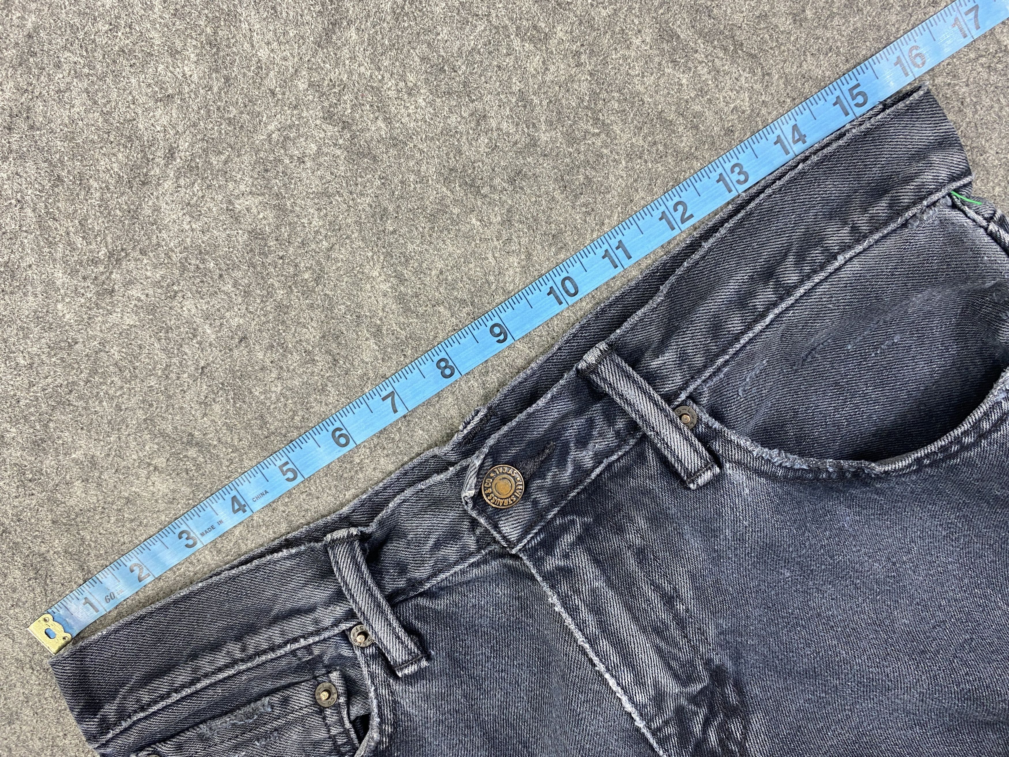 Japanese Brand Dark Blue Vintage Levi's 511 Jeans 32x31 Denim -JN1983 Size US 32 / EU 48 - 5 Thumbnail