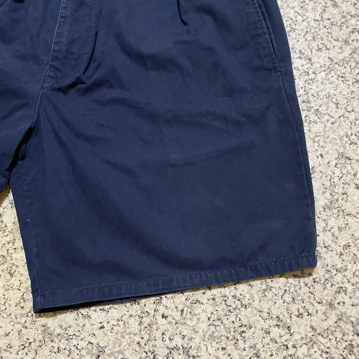 Givenchy Vintage Givenchy Activewear Pleated Chino Shorts Navy Blue Size US 36 / EU 52 - 4 Thumbnail