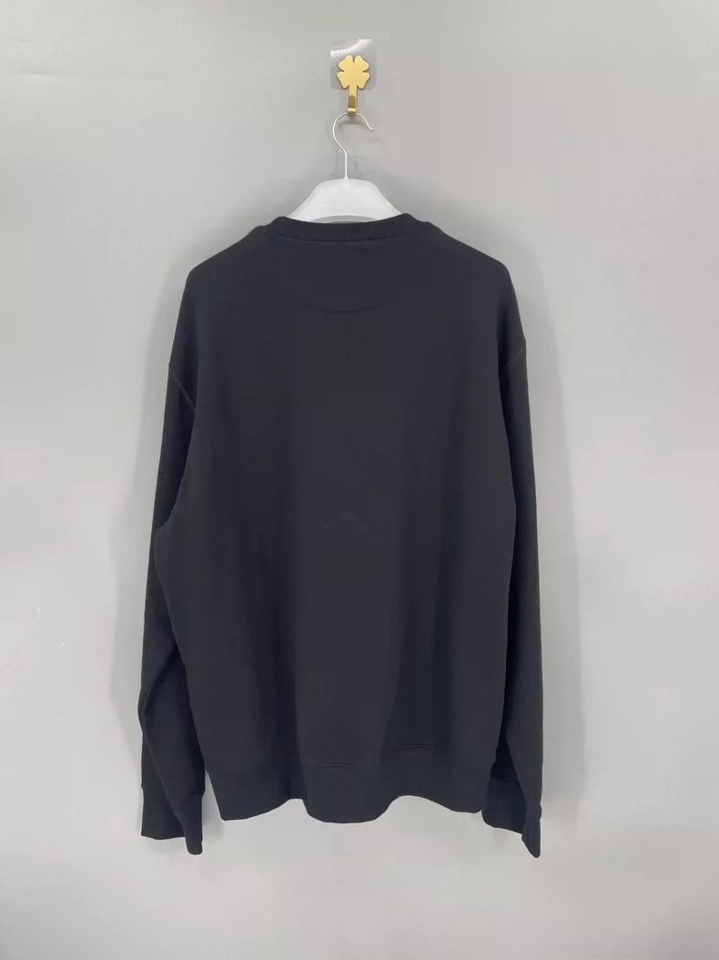 Prada Prada Black Triangle Logo Sweatshirt -2505 Size US L / EU 52-54 / 3 - 2 Thumbnail