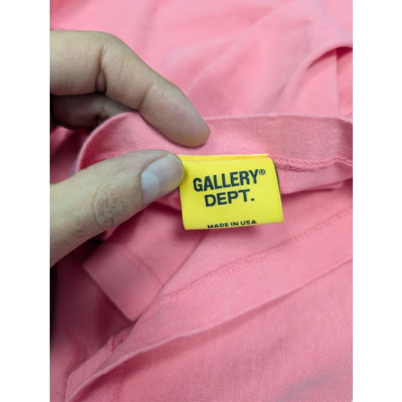 Gallery Dept. o1rshd1 French Logo Long Sleeve T-Shirt in Salm Size US XXL / EU 58 / 5 - 18 Thumbnail