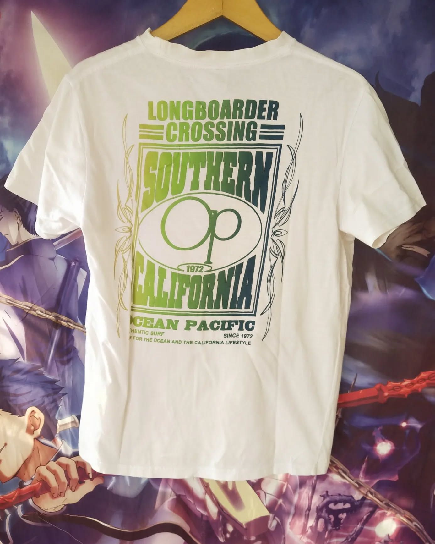 Ocean Pacific Ocean Pacific Longboarder Crossing Surf Tee Size M / US 6-8 / IT 42-44 - 1 Thumbnail
