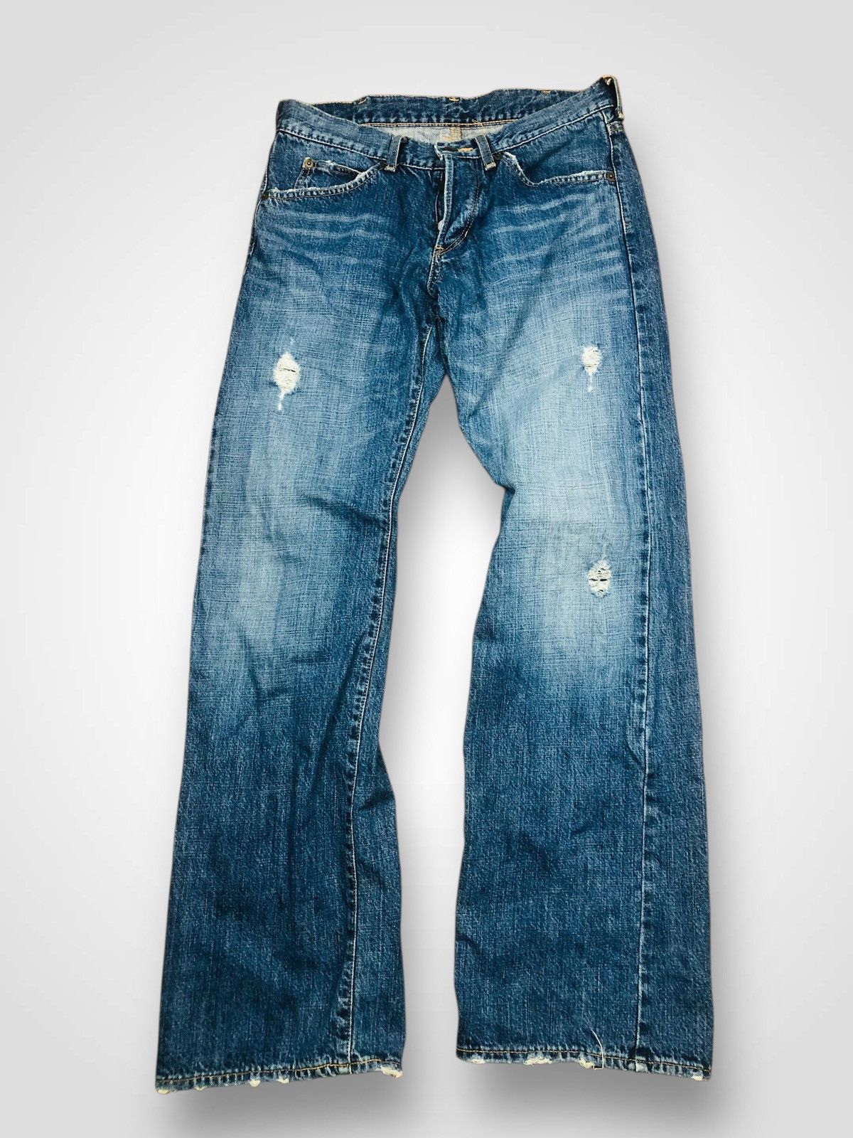 Other Material Boy Distress Jeans (35) Size US 31 - 1 Thumbnail