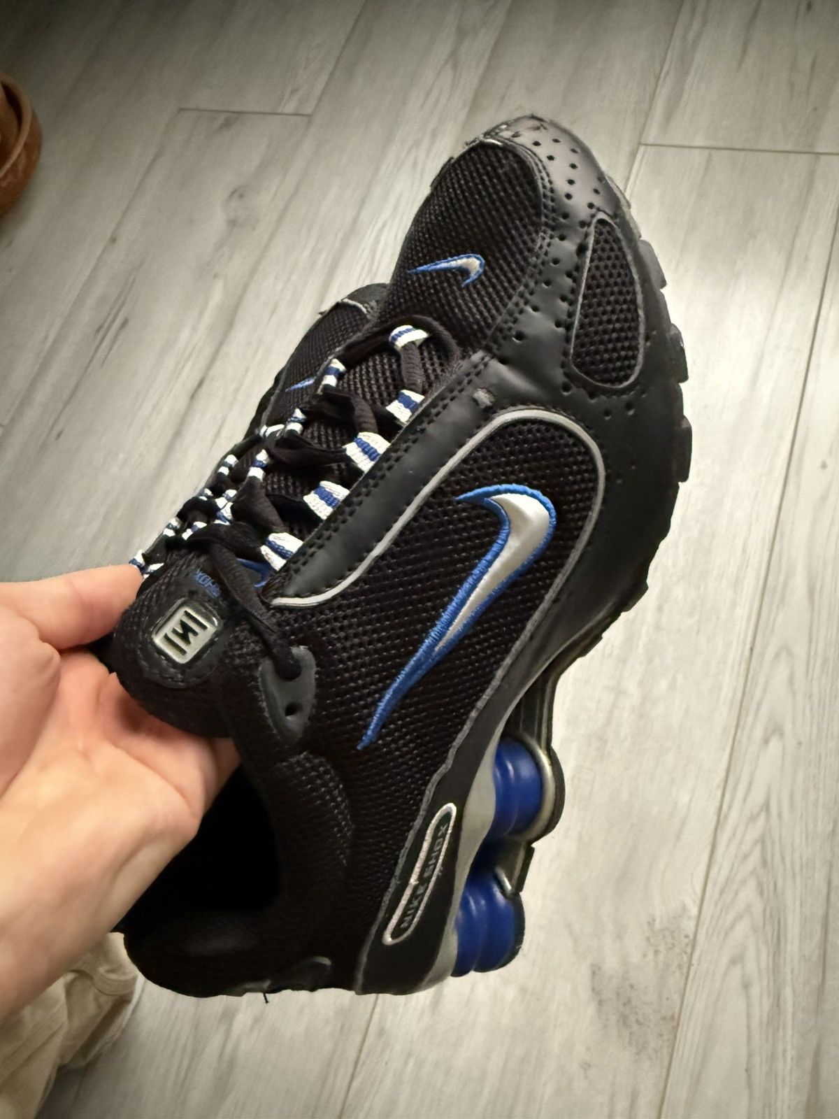Nike × Vintage Vintage Nike Shox 2002 logo swoosh sneakers Size US 8 / EU 41 - 5 Thumbnail