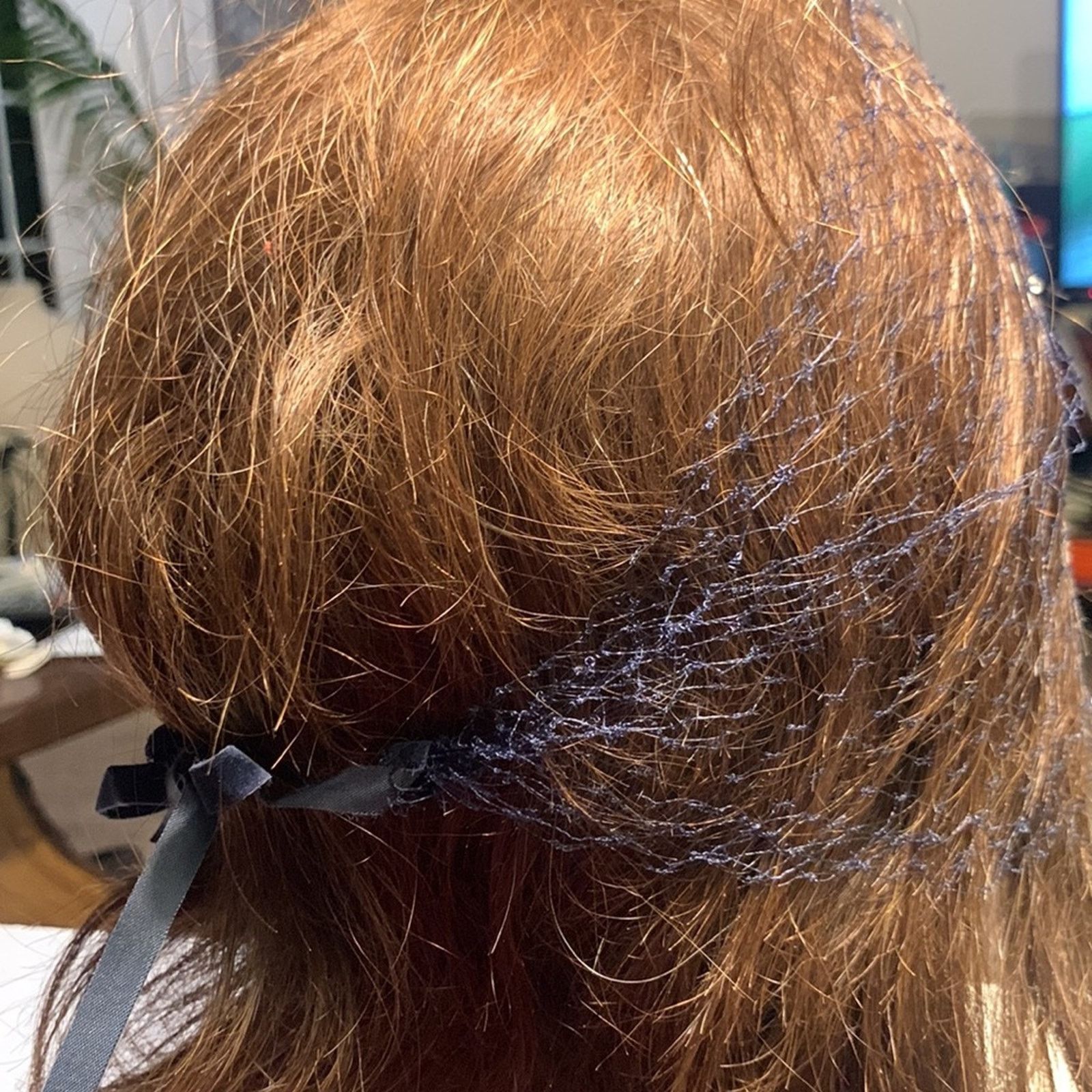 Vintage BNIB Netted birdcage veil tie-on,60's wedding cocktail pinup Size ONE SIZE - 5 Thumbnail