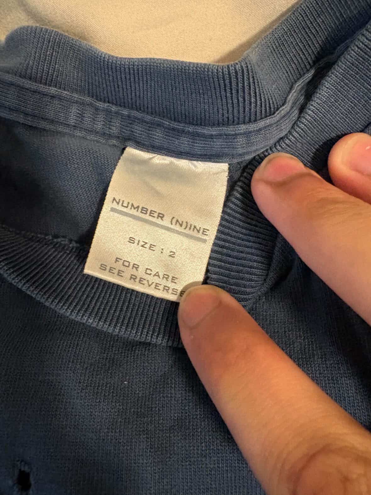 Number (N)ine Number Nine SS02 Shirt Size US S / EU 44-46 / 1 - 6 Thumbnail