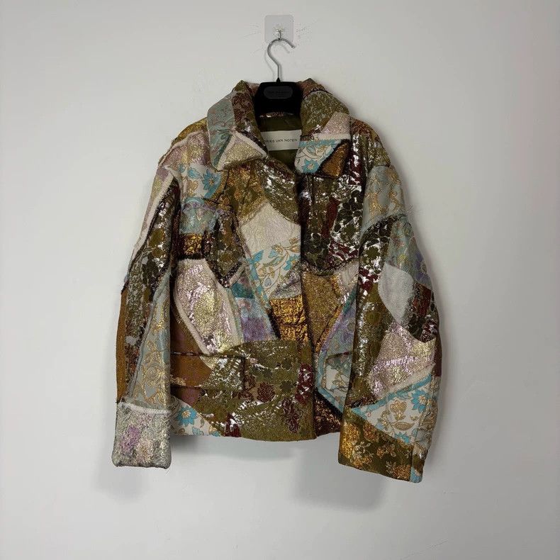 Dries Van Noten Dries Van Noten Embroidered Patchwork Jacket Size US L / EU 52-54 / 3 - 1 Thumbnail