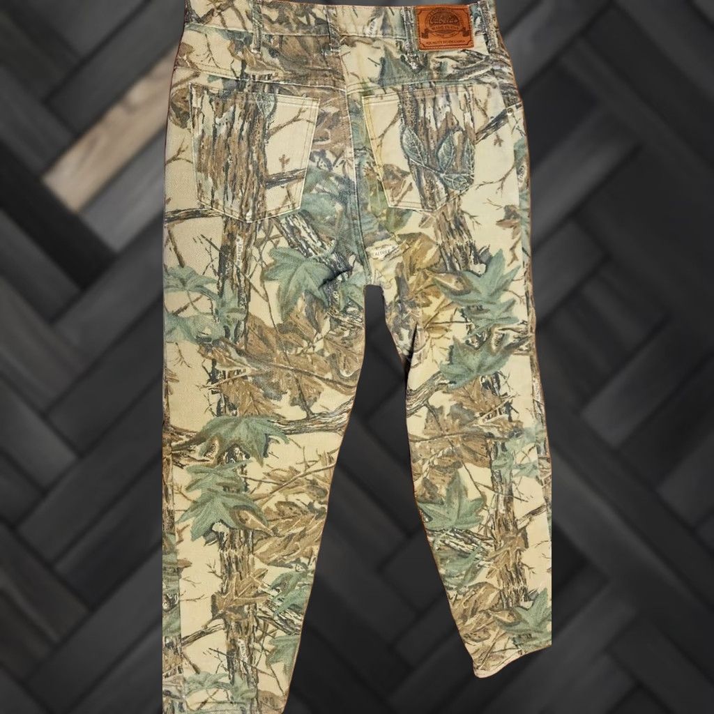 Vintage VINTAGE Cabela's Realtree Camo Hunting Pants Men 34 (32x30) Insulated Lined Camouflage Dress/Chino Style Casual, Workwear Mens Pants Size US 34 / EU 50 - 1 Thumbnail