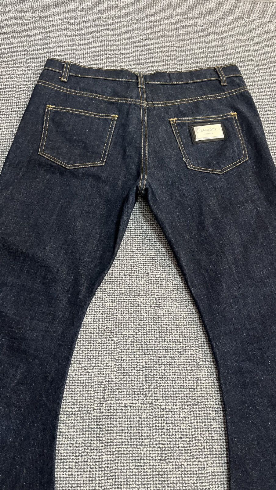 If Six Was Nine Vintage Diabrock Banana Flare jeans size 34 x 31 inches Size US 34 / EU 50 - 8 Thumbnail