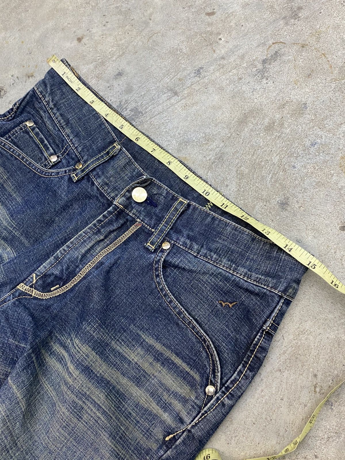 Edwin × If Six Was Nine × Le Grande Bleu (L.G.B.) 💥bindding offer💥 flared vintage edwin western pant Size US 30 / EU 46 - 9 Thumbnail