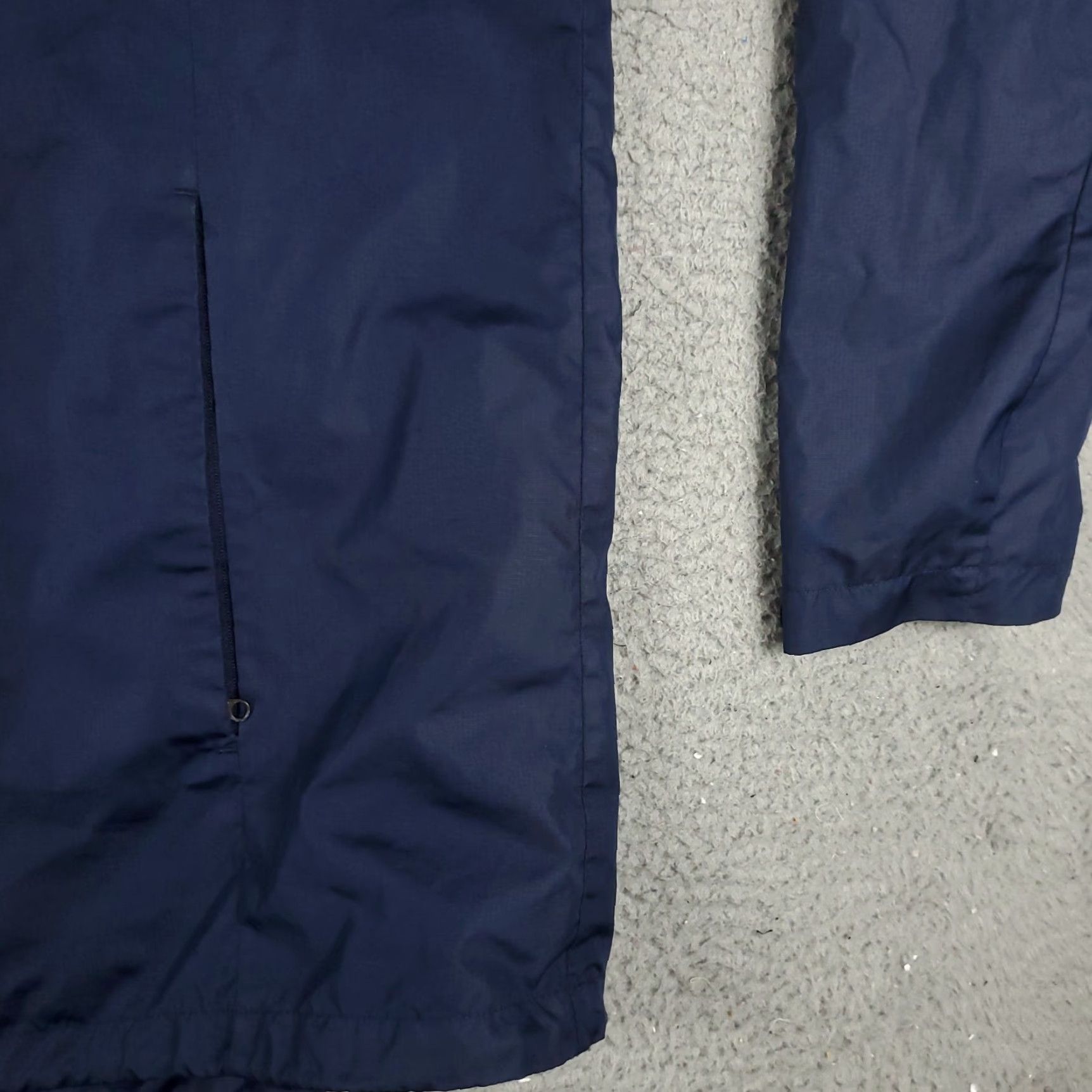 Nike Nike Jacket Mens XL Blue Parkland Soccer Zip Hoodie Windbreaker Stained Size US XL / EU 56 / 4 - 5 Thumbnail