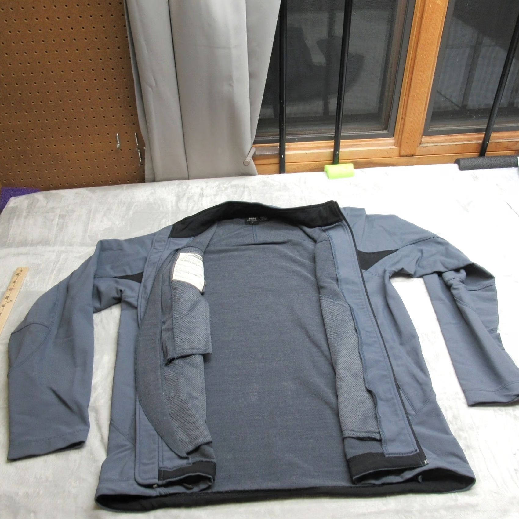 Helly Hansen Helly Hansen Jacket Mens Large Gray Softshell Water Resistant Pockets Full Zip Size US L / EU 52-54 / 3 - 3 Thumbnail