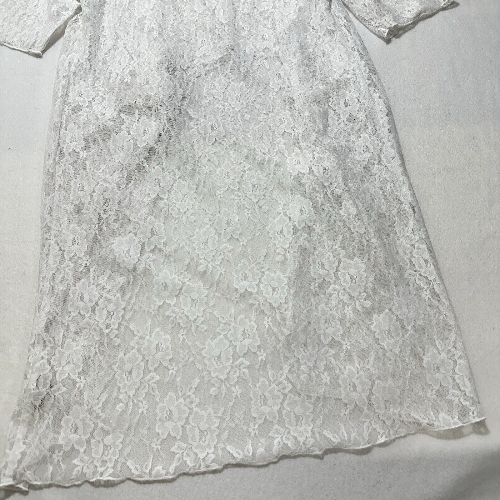 Other LuLaRoe Shirley Small Lace Floral Duster Cardigan Kimono Size S / US 4 / IT 40 - 11 Thumbnail