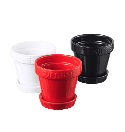 Supreme Supreme Mini Planters (Set of 3) Black Red White Size ONE SIZE - 1 Thumbnail