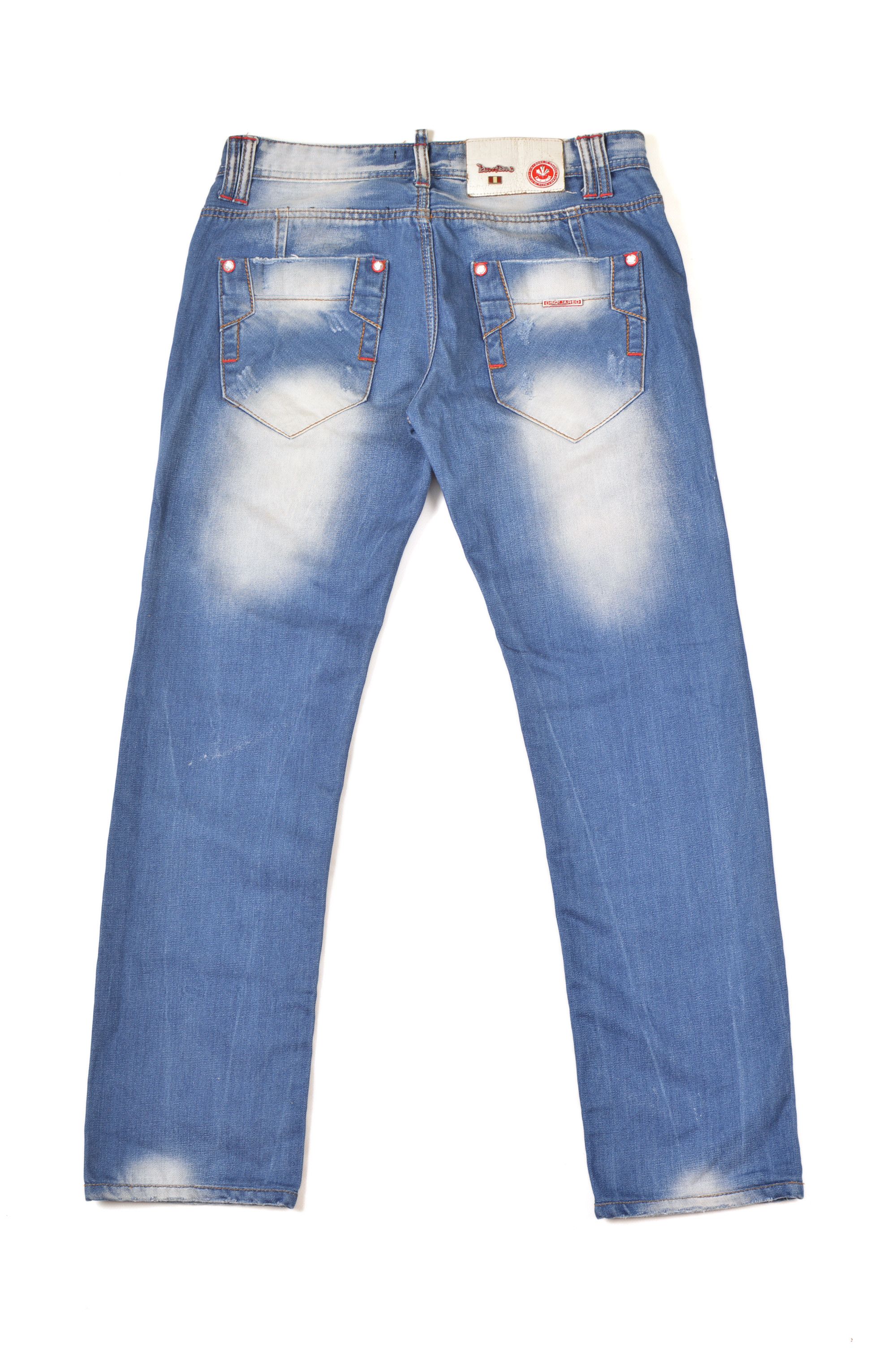 Dsquared2 Dsquared2 74 LA263 Vintage Straight Leg Denim Jeans Size US 31 - 9 Thumbnail