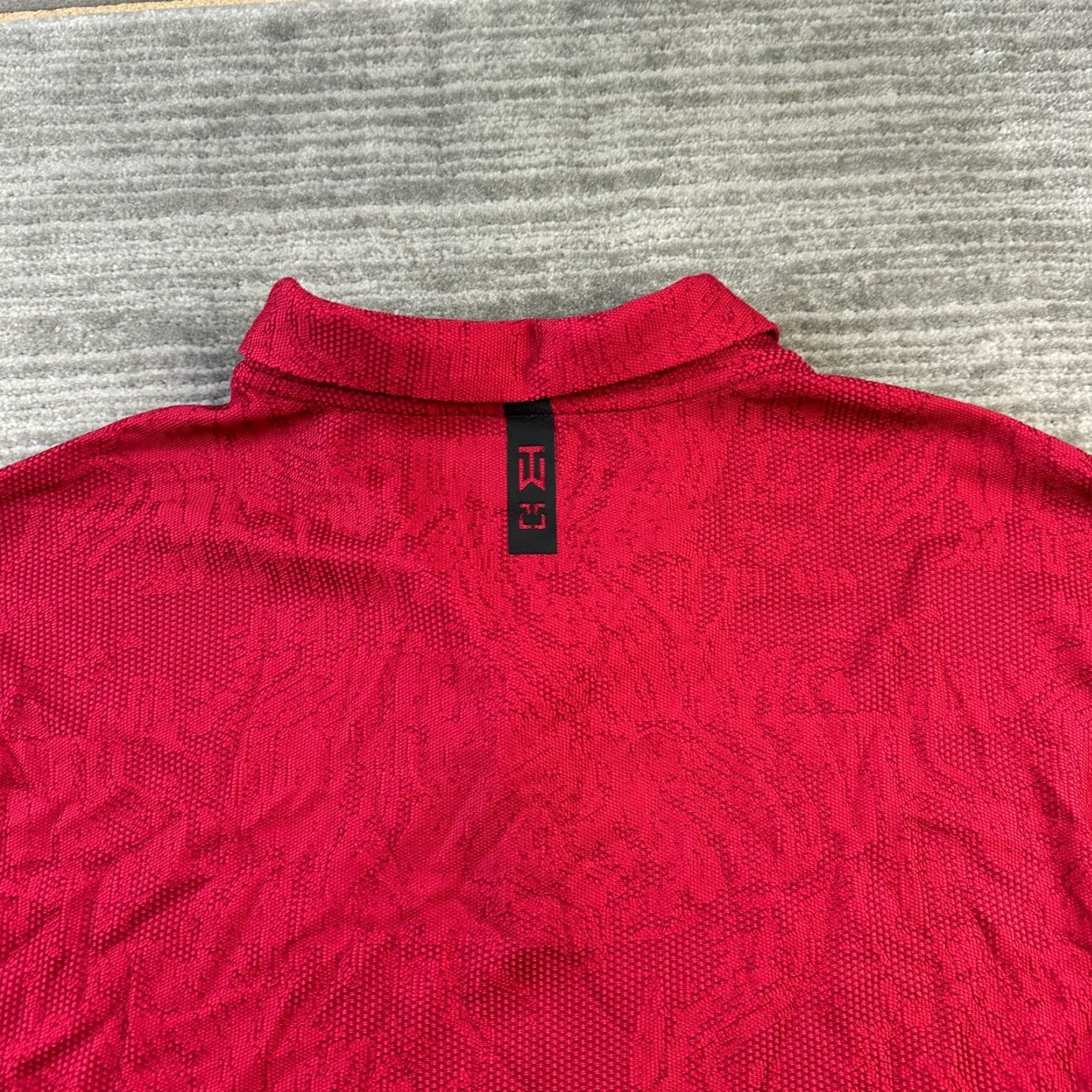 Nike Nike Tiger Woods Polo Shirt Mens 2XL Red Dri-Fit Golf Shirt Short Sleeve Collared Regular Nike Tiger Woods Polo Red 2XL Mens Size US XXL / EU 58 / 5 - 5 Thumbnail
