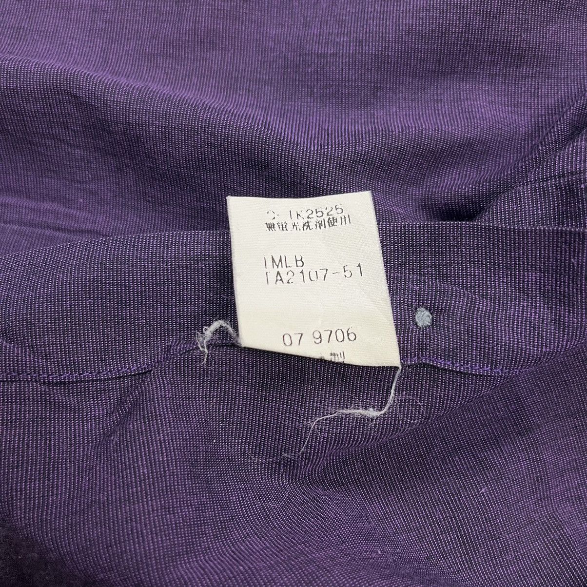 Issey Miyake Vintage Im Issey miyake purple long sleeve shirt Size US M / EU 48-50 / 2 - 7 Thumbnail