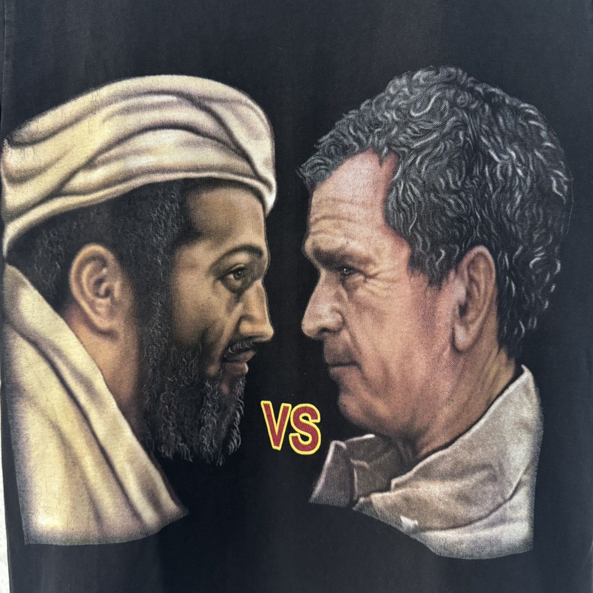Vintage Osama VS Bush Tee Size US M / EU 48-50 / 2 - 1 Thumbnail