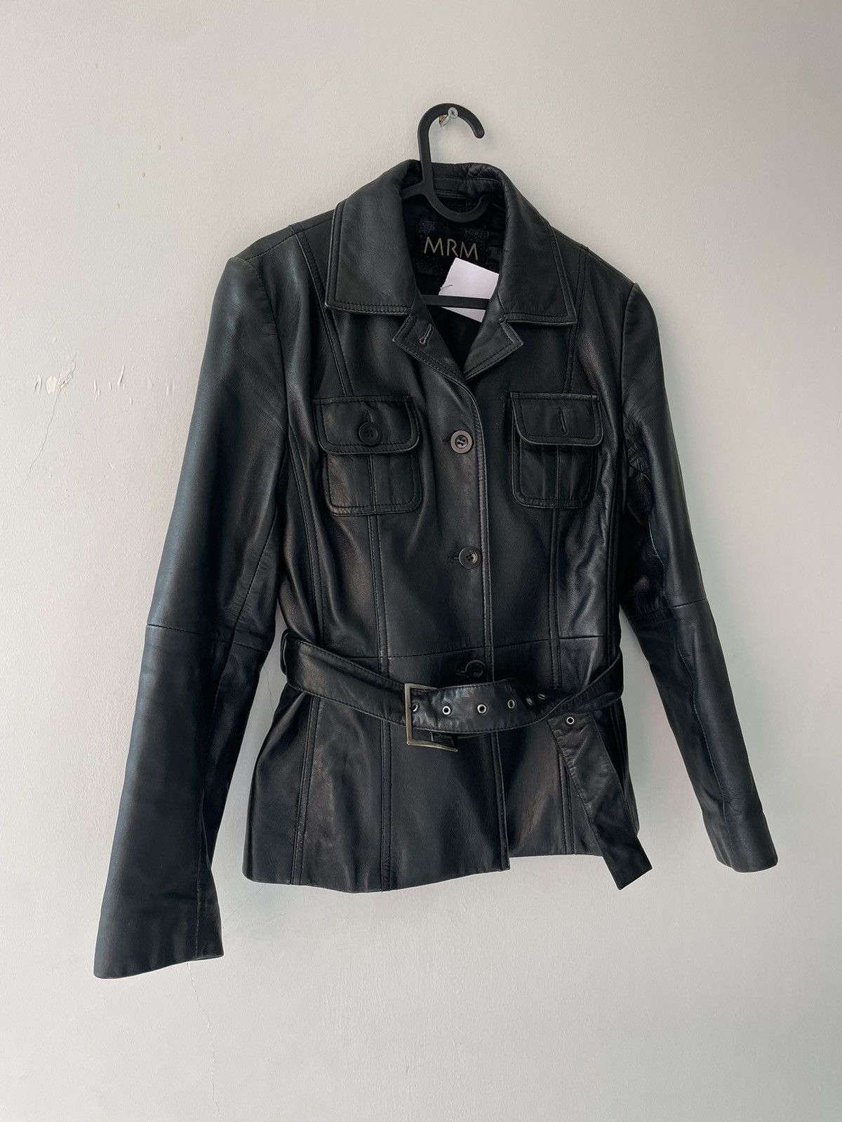 Vintage y2k leather jacket Size S / US 4 / IT 40 - 5 Thumbnail