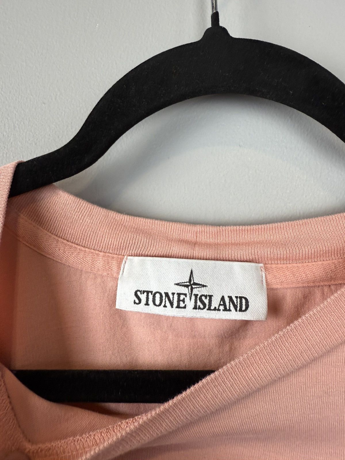 Stone Island Vintage Pink T-shirt Stone Island Size US XL / EU 56 / 4 - 7 Thumbnail
