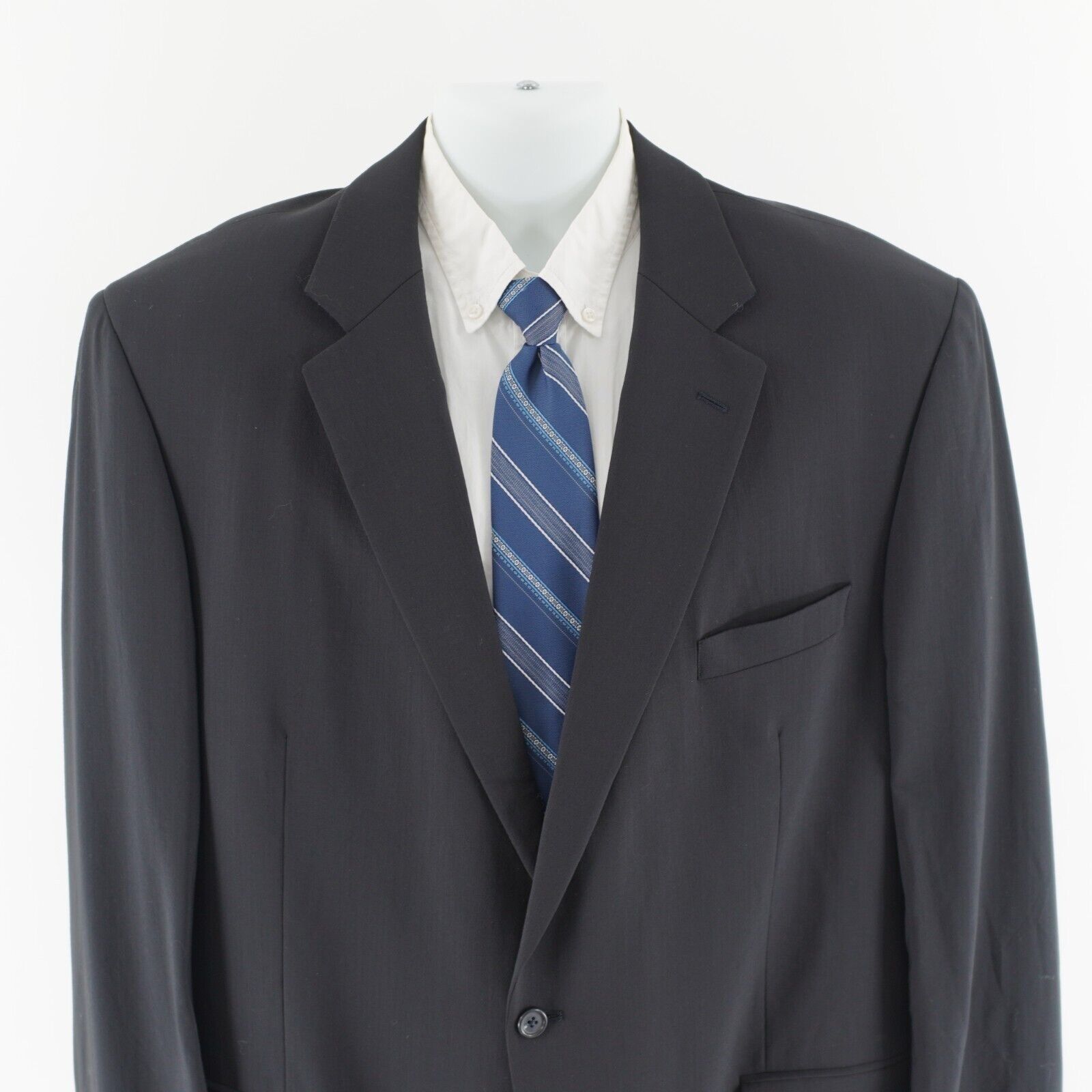 Jos. A. Bank Jos A Bank Black Wool 1 Felt Button Tuxedo Jacket 40S Or Sli Size 40S - 1 Thumbnail