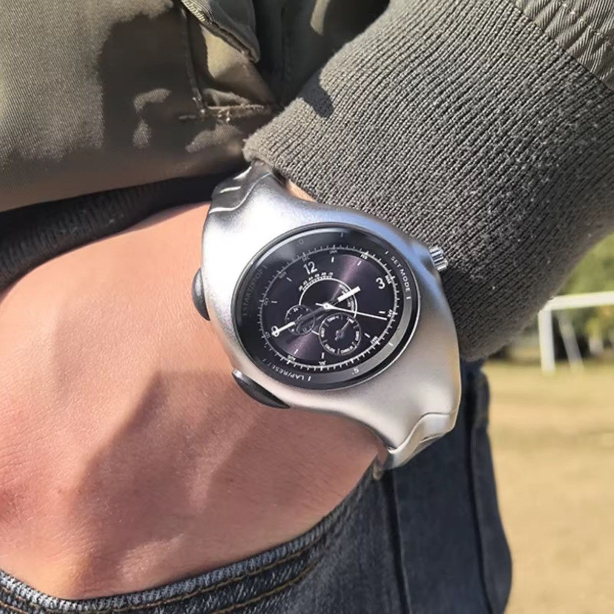 Other Vintage Y2K Watch stainless steel retro style design Size ONE SIZE - 2 Thumbnail
