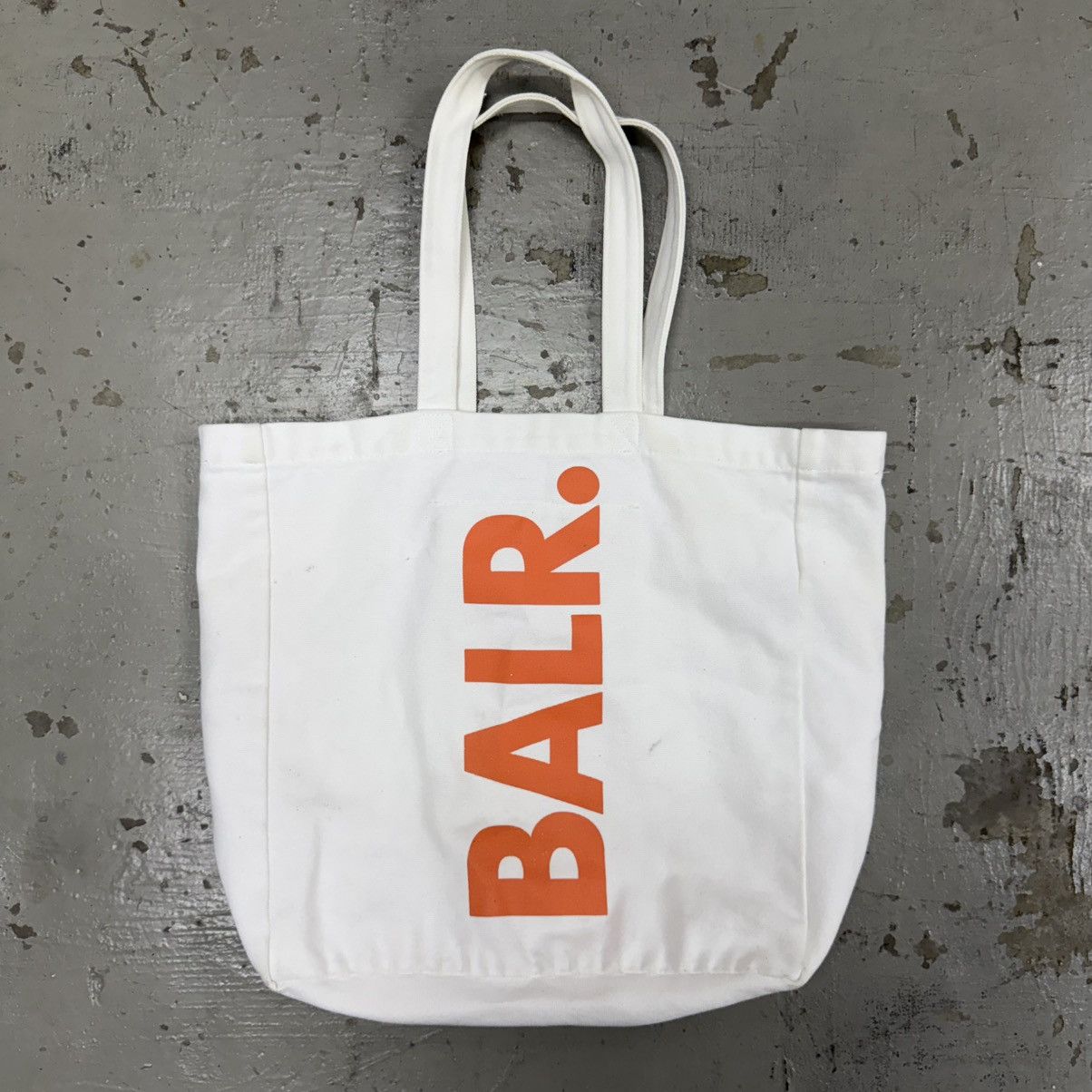 Japanese Brand BALR White Daily Tote Bag Size ONE SIZE - 2 Thumbnail