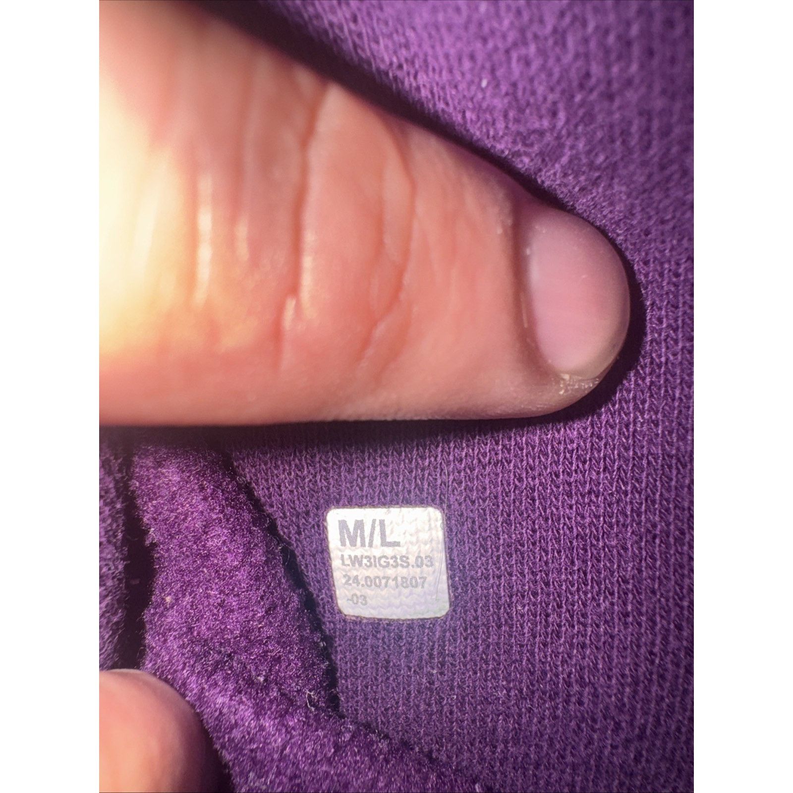 Lululemon Women’s Lululemon Quarter Zip Hoodie Purple Cropped M/L Size M / US 6-8 / IT 42-44 - 5 Thumbnail