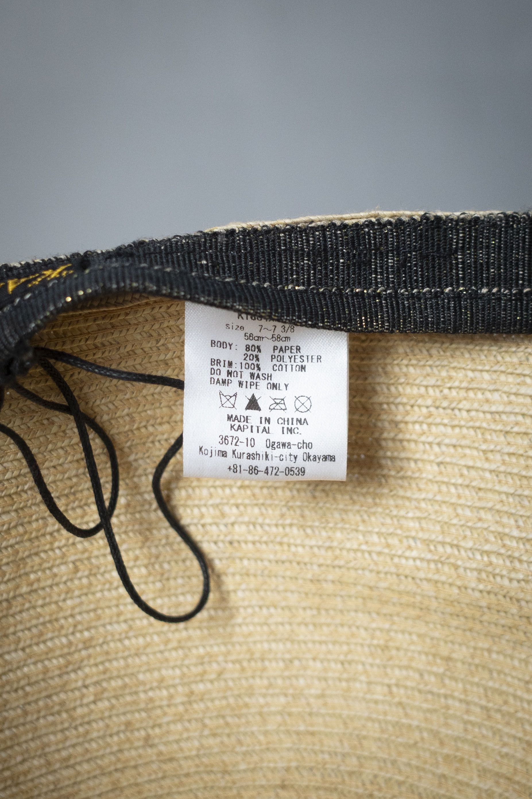 Kapital Kapital Straw Snapback Size ONE SIZE - 10 Thumbnail