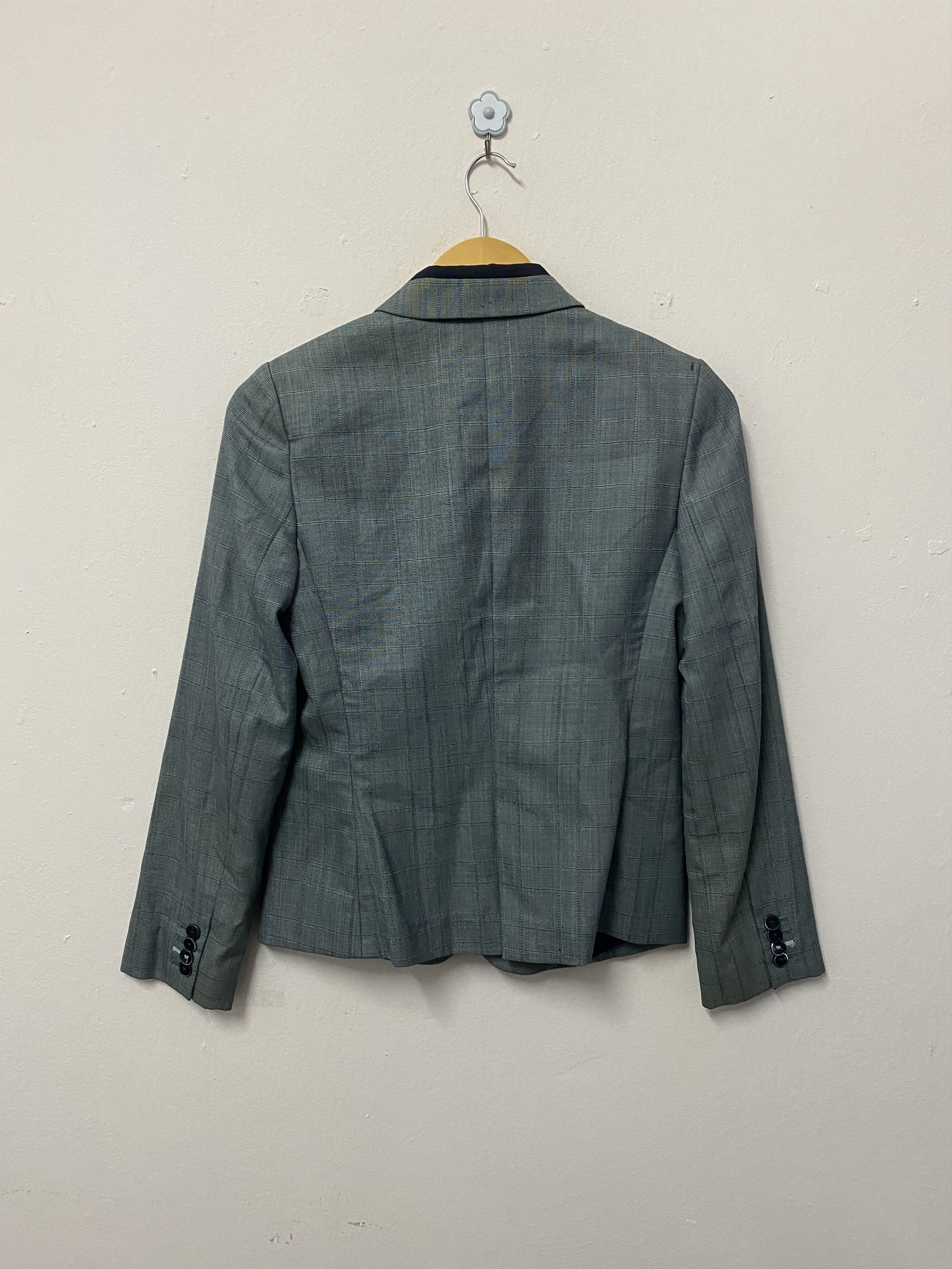 Paul Smith Paul Smith Black Fragment Floral Coat Blazer Size S / US 4 / IT 40 - 2 Thumbnail