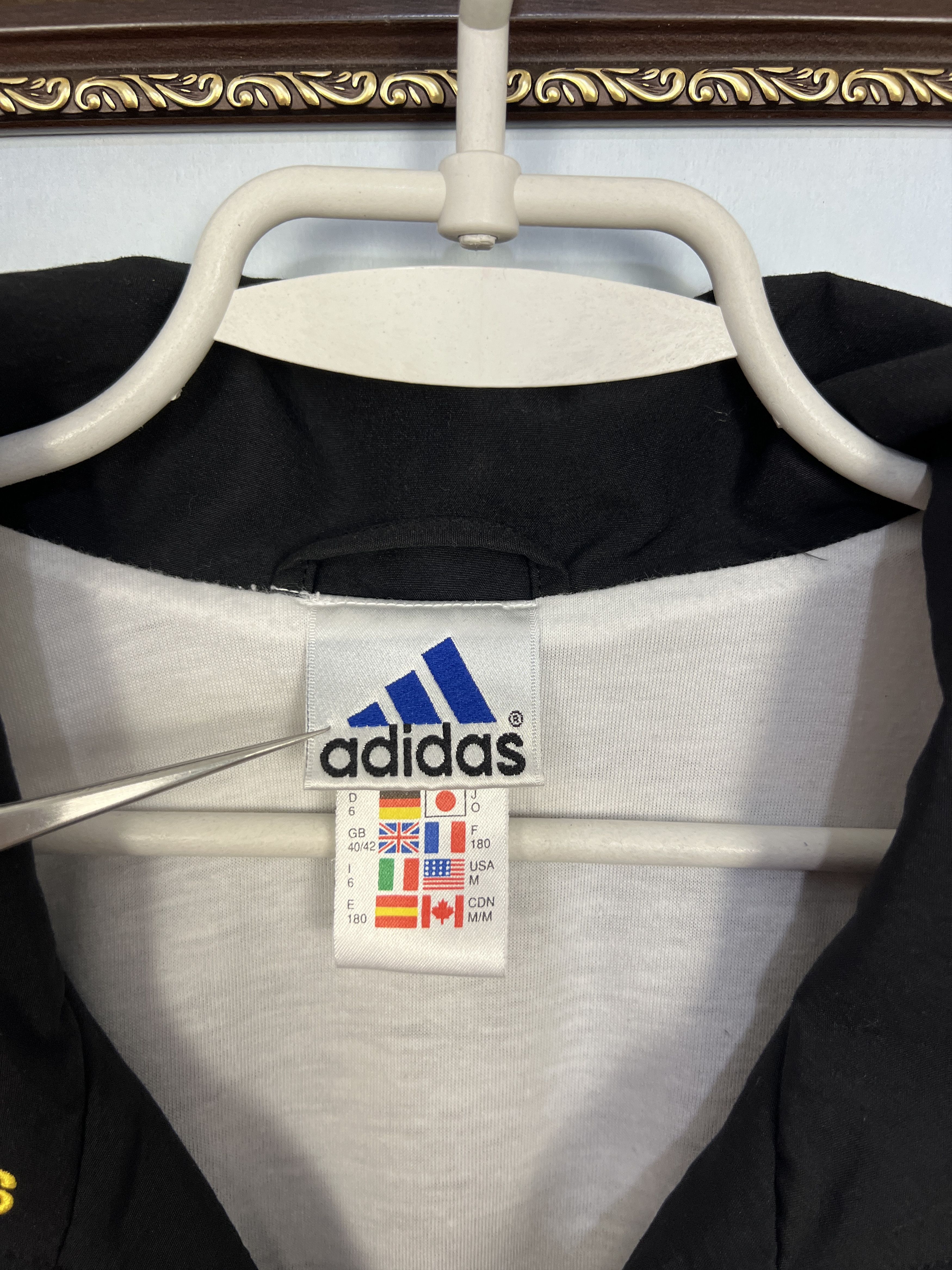 Adidas Vintage 90's Adidas Germany Olympic Team Jacket Deutschland Size US M / EU 48-50 / 2 - 8 Thumbnail