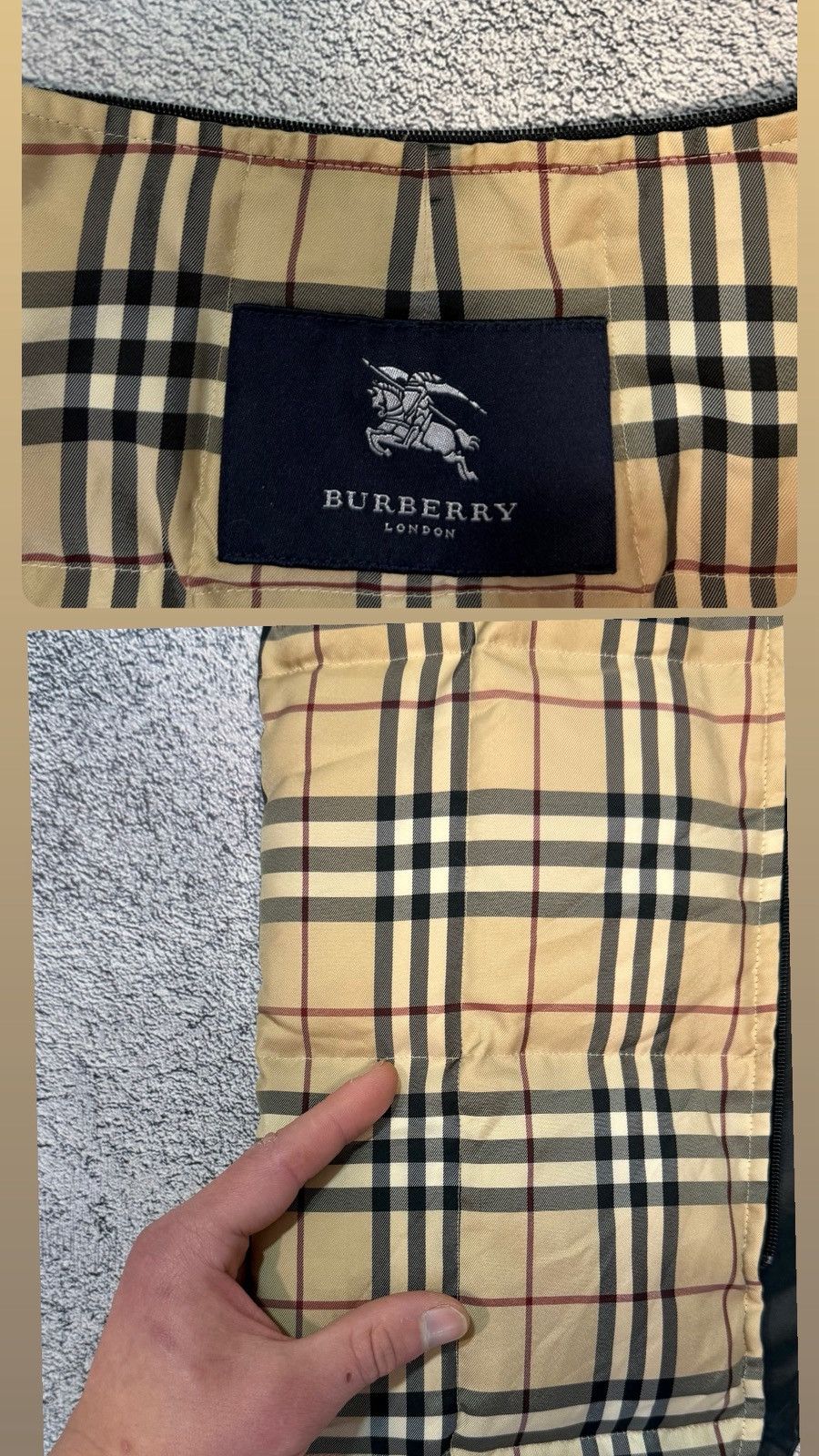 Burberry Burberry Car Coat 2in1 Nova Check Liner Down Jacket Men S Size US S / EU 44-46 / 1 - 25 Thumbnail